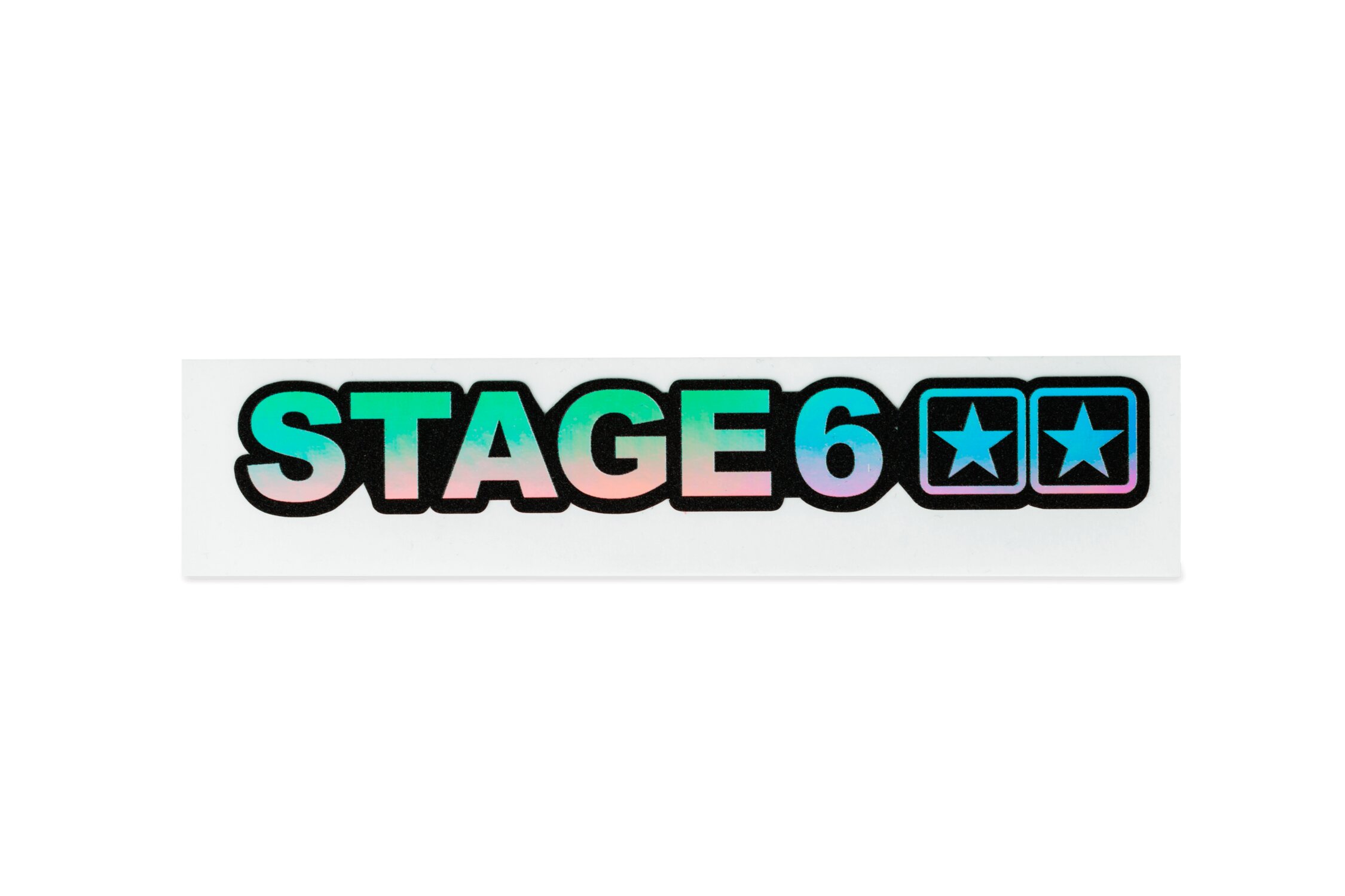 Hologramm Aufkleber Stage6 105x100mm