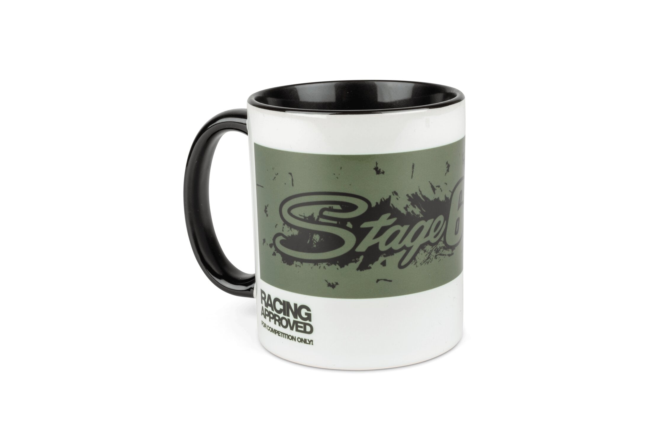 Tasse 330ml Stage6 Racing approved Schwarz