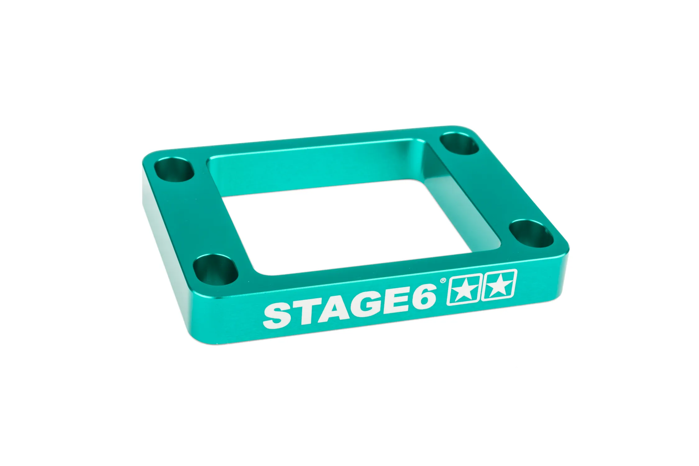 Membranblockspacer 10mm AM6 / Derbi Stage6 türkis
