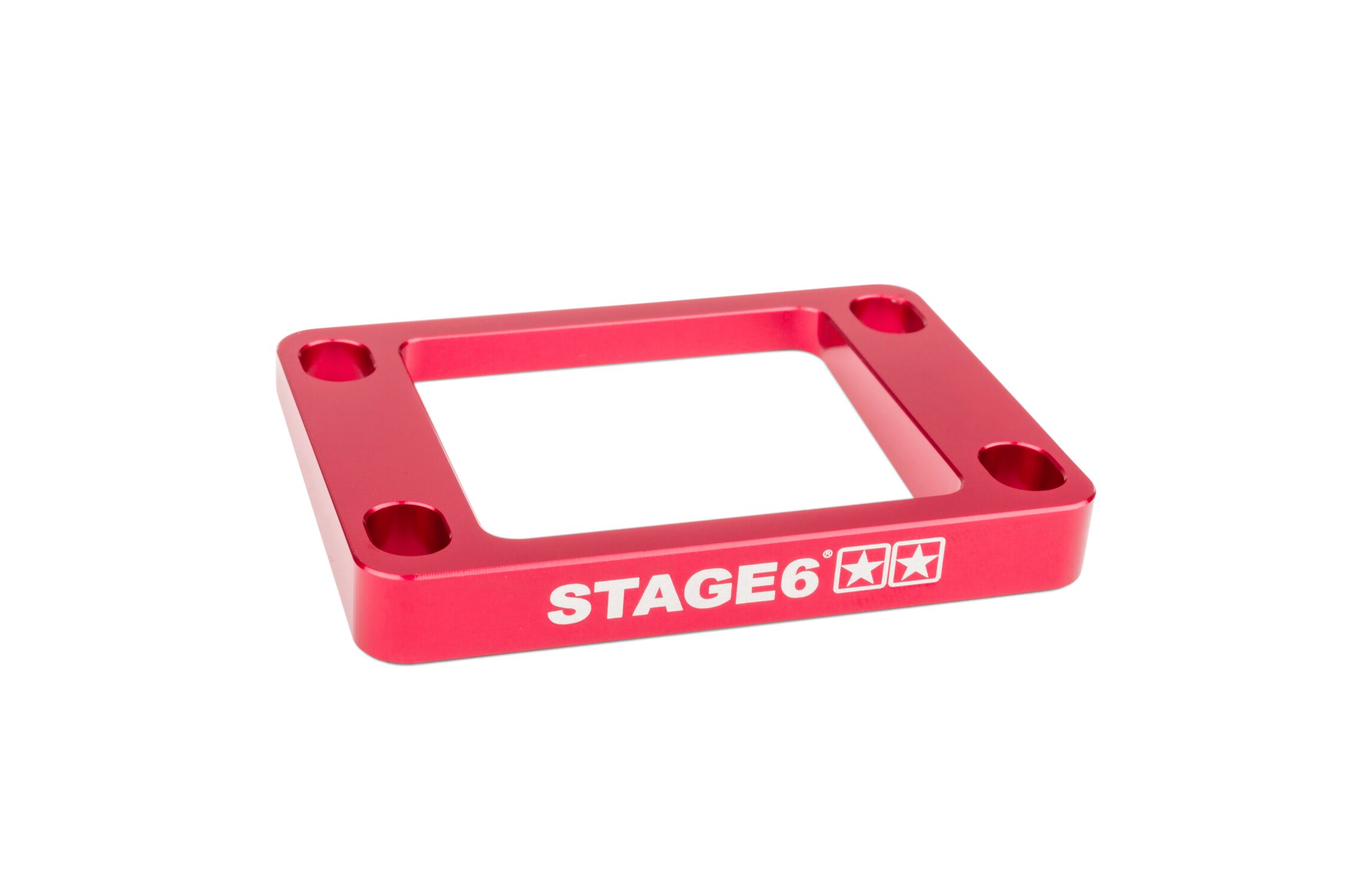 Membranblockspacer 5° Neigung AM6 / Derbi Stage6 Rot
