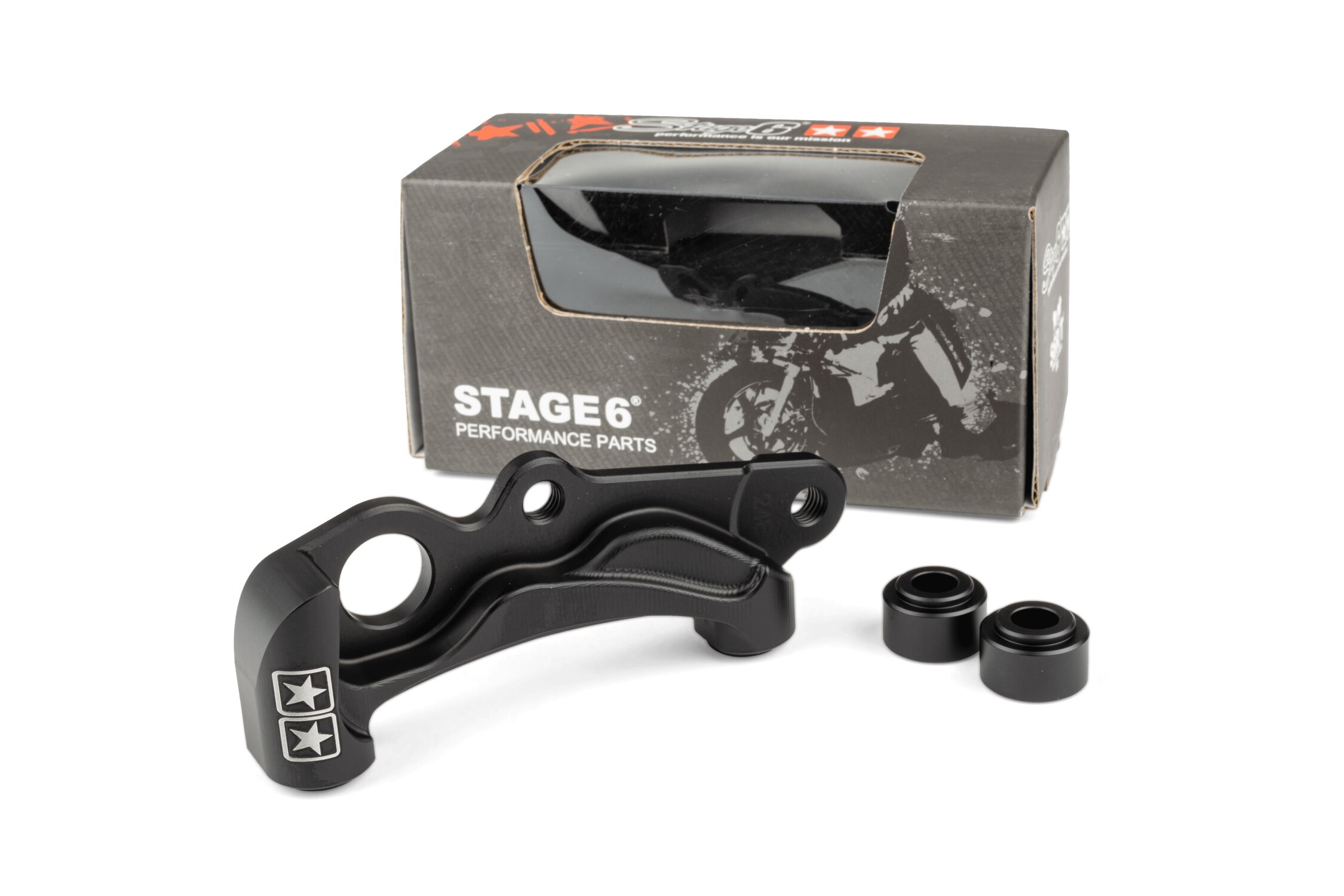 Adapter 4-Kolben Bremssattel Stage6 R/T MK2 Vespa Primavera 50 - 150
