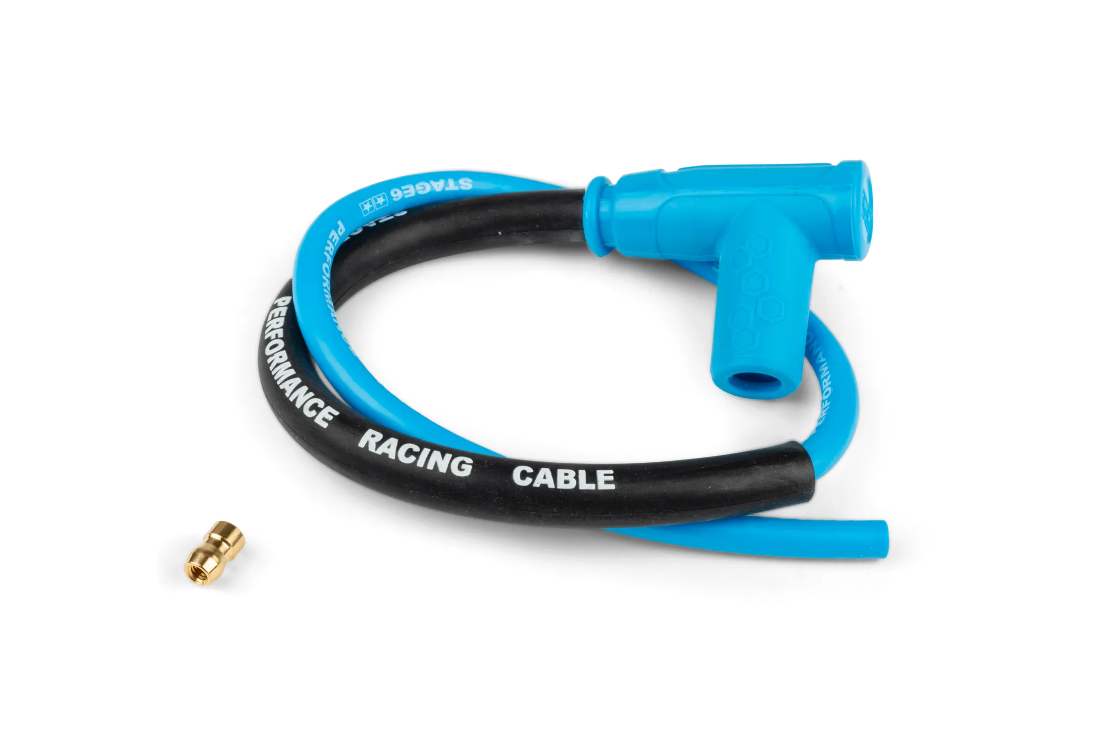Zündkerzenkabel mit Stecker Stage6 Blau