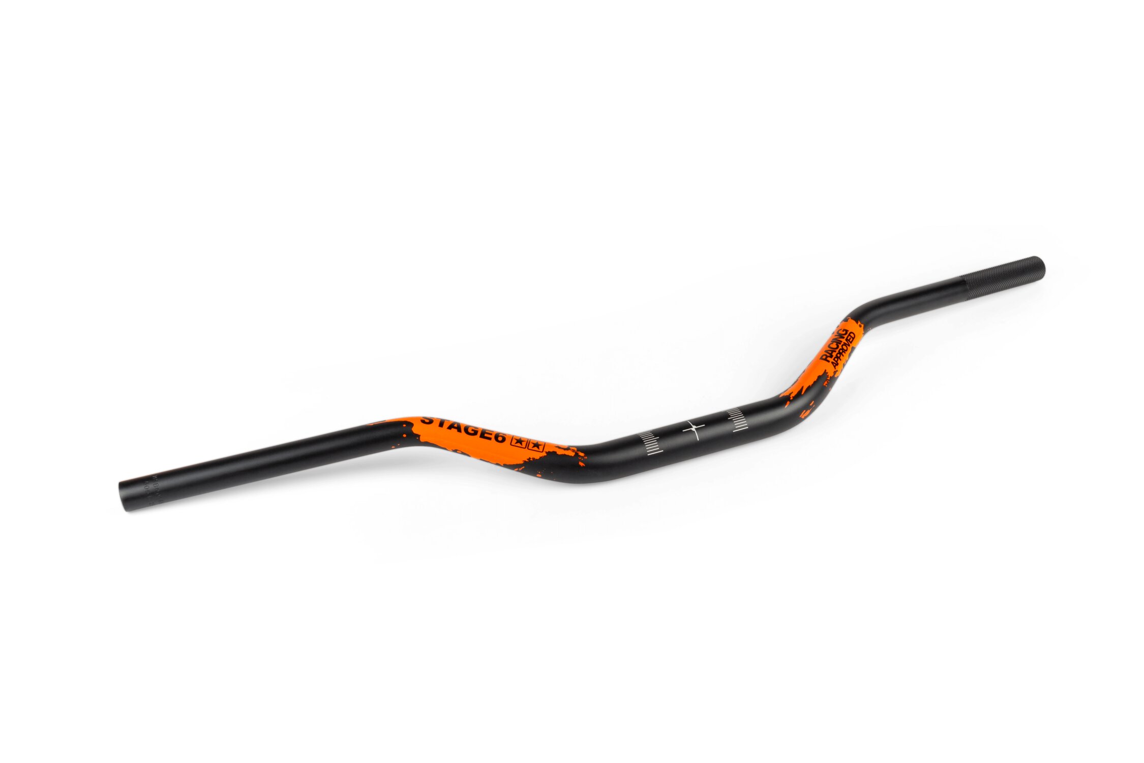 Crosslenker 28mm Stage6 Schwarz / Orange