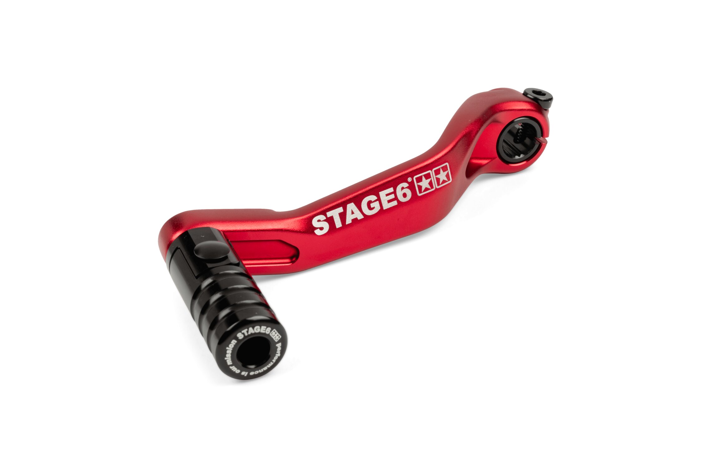 Schalthebel Stage6 Derbi Rot