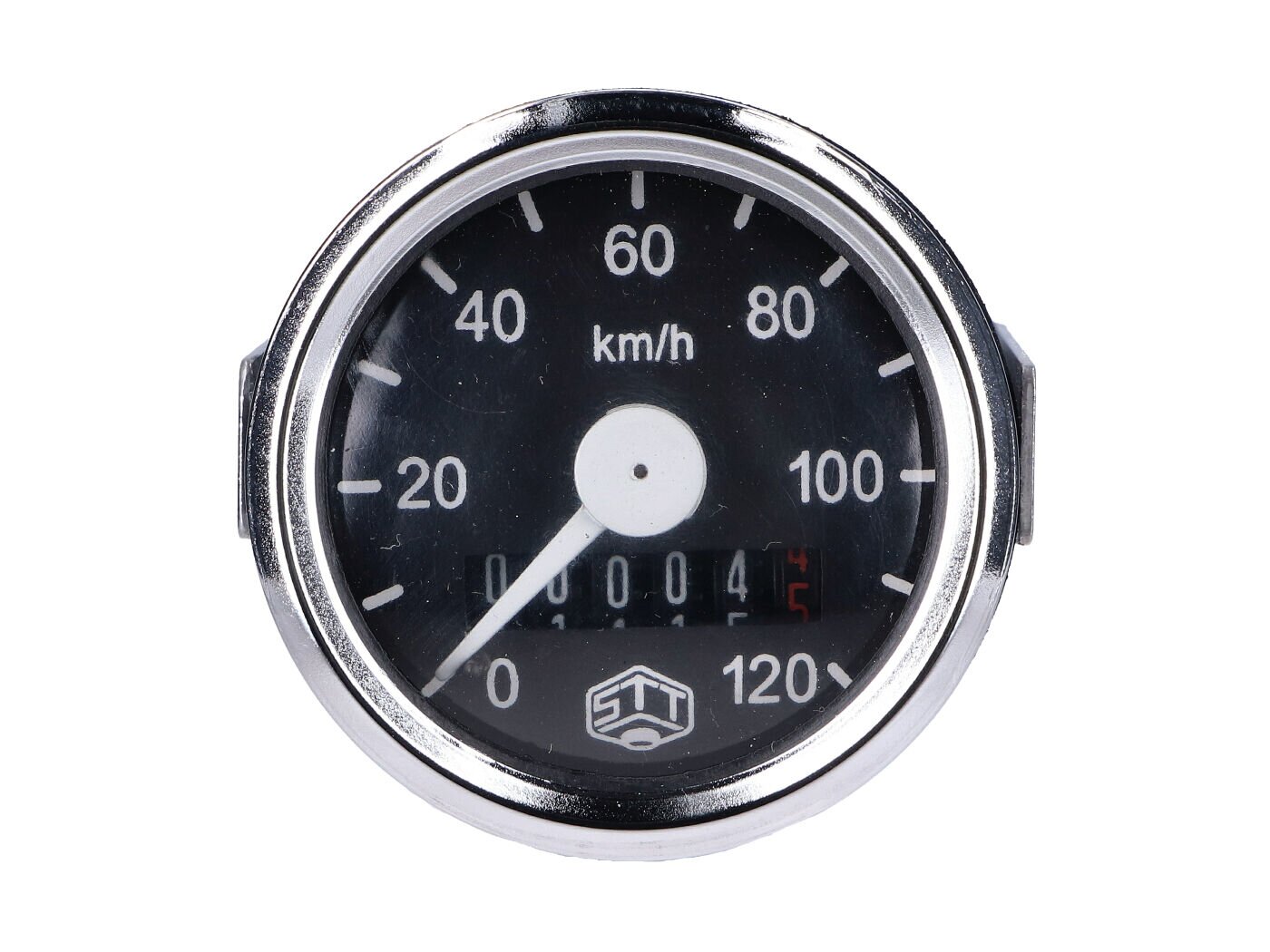 Tachometer Schmitt 120km/h rund 48mm Simson / MZ GS / Hercules