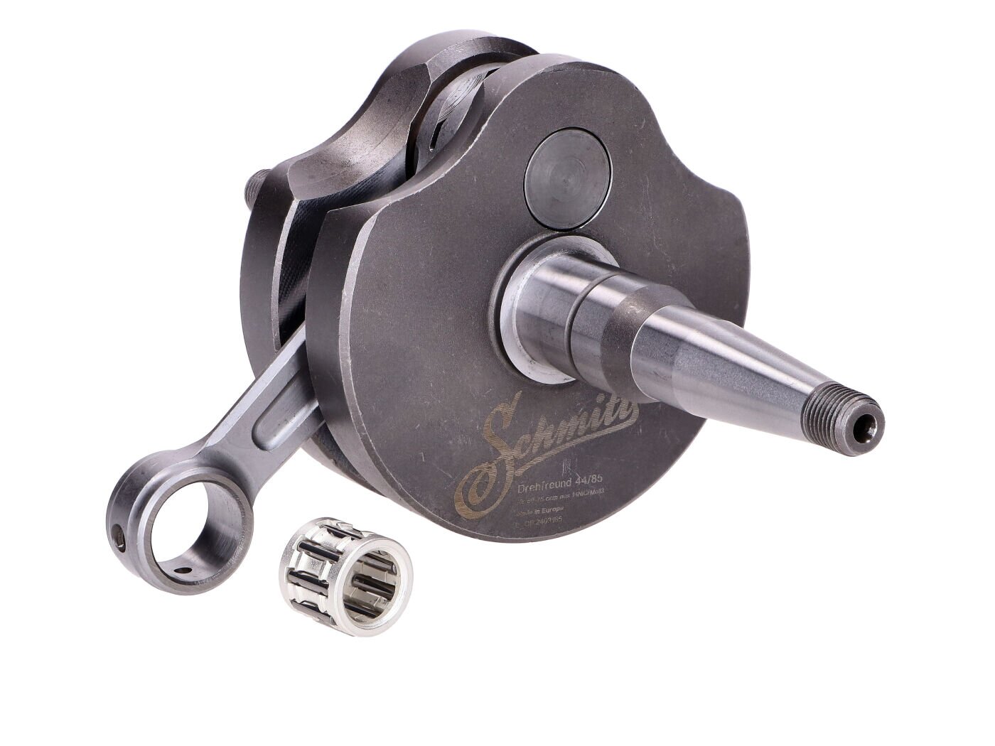 Kurbelwelle Schmitt Drehfreund 44mm Hub / 85mm Pleuel 50-75cc Simson S51 / S70 / S83 / M500 / M700