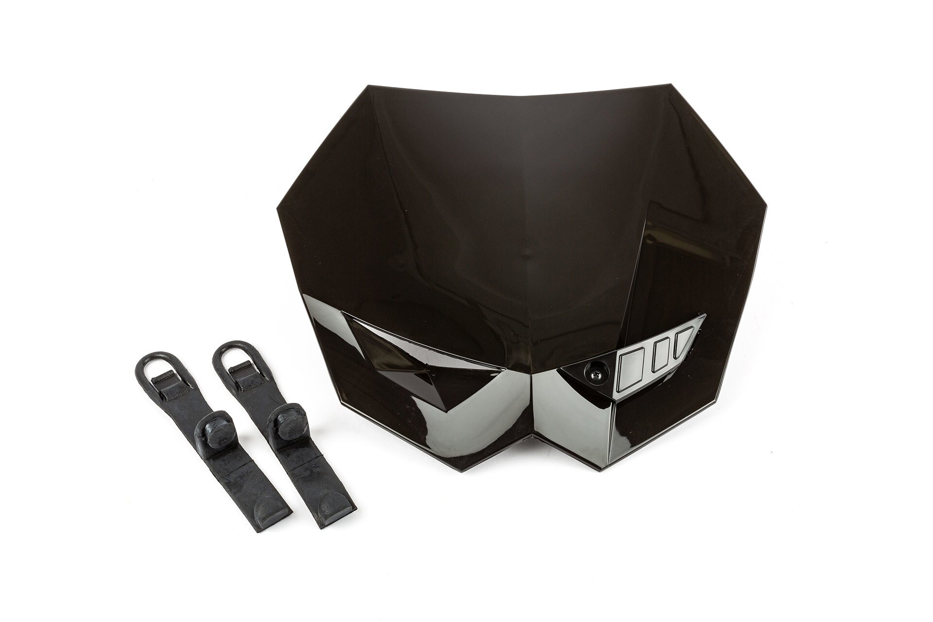 Lichtmaske Motocross ohne Leuchten schwarz