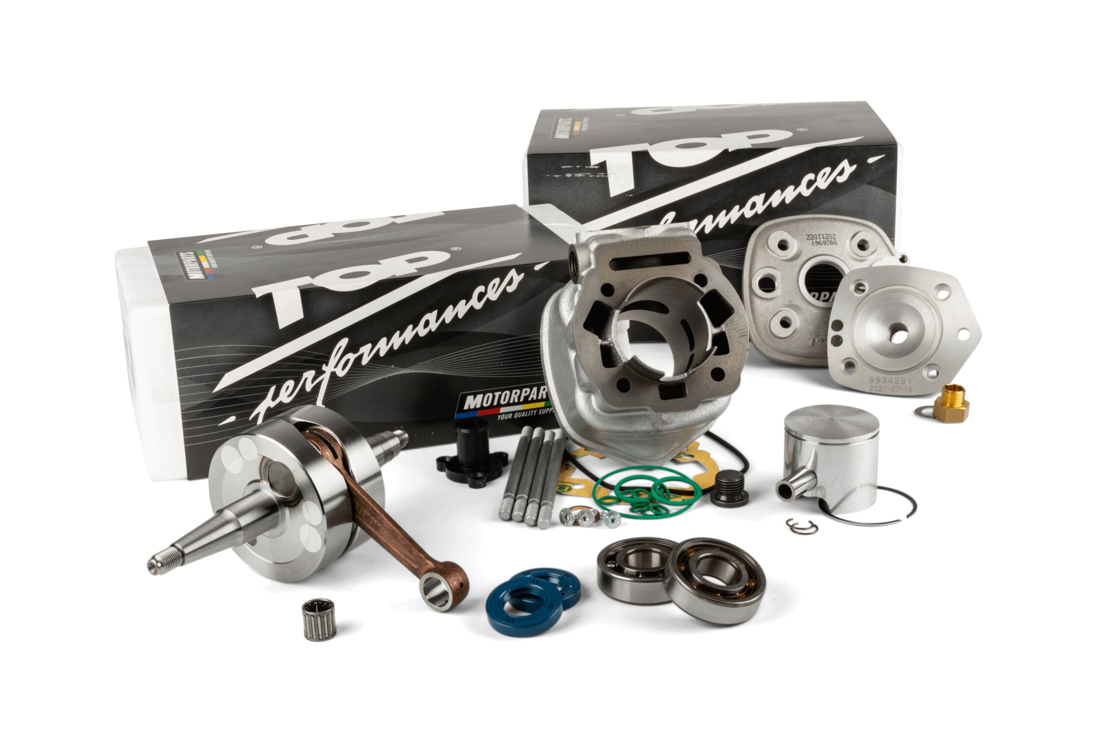 Tuning Kit 86ccm Top Performances Zylinder + Kurbelwelle Derbi Euro 3 / 4