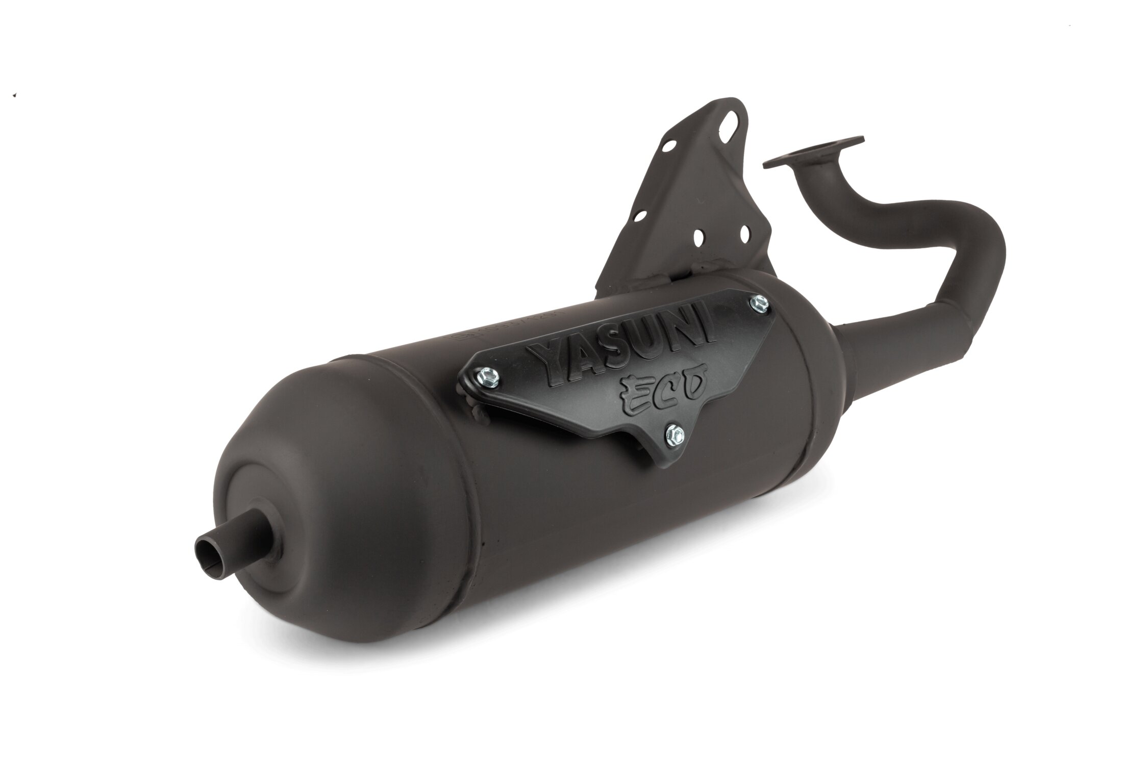 Auspuff Yasuni ECO Minarelli liegend mit Strassenzulassung