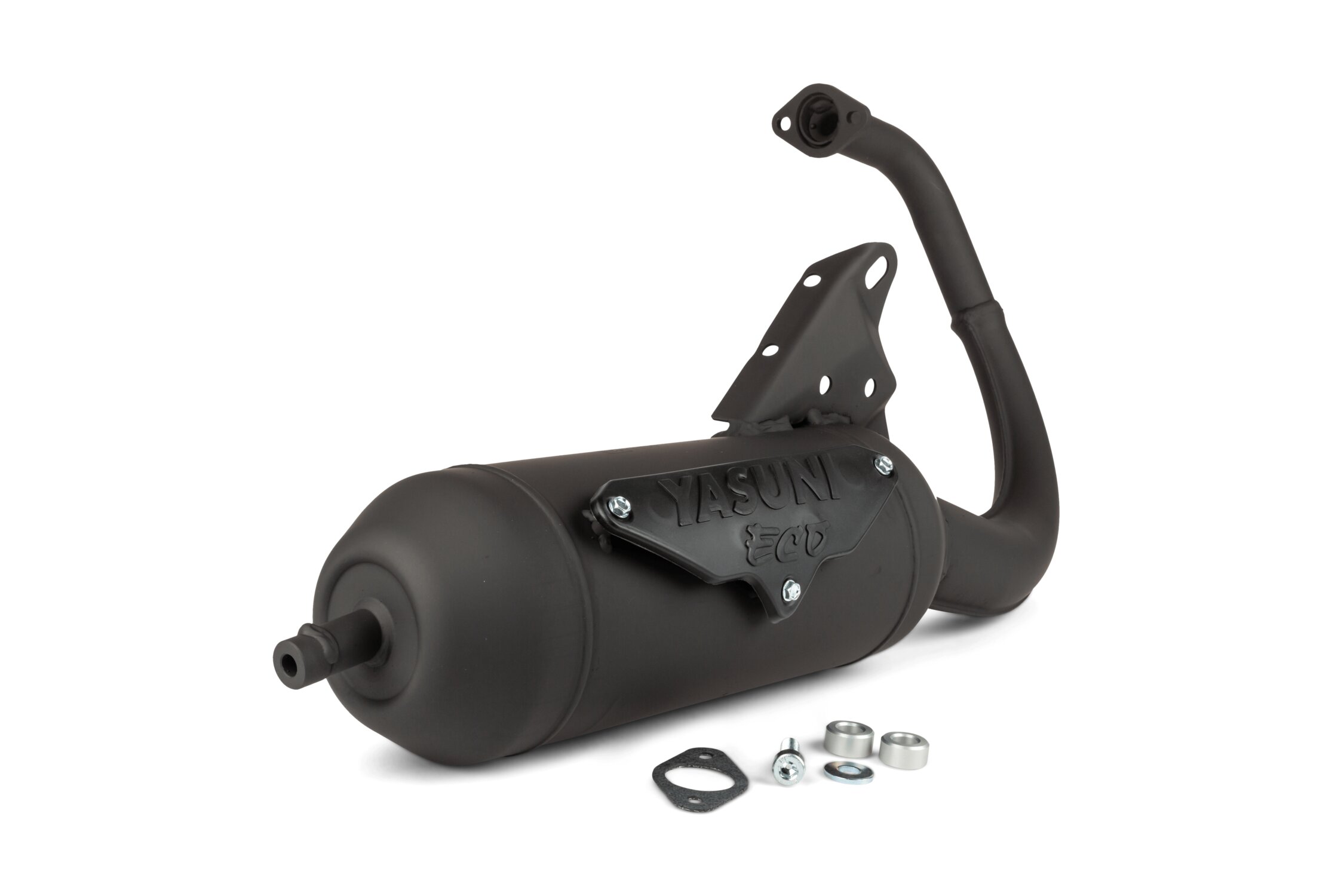 Auspuff Yasuni ECO Minarelli stehend mit Strassenzulassung