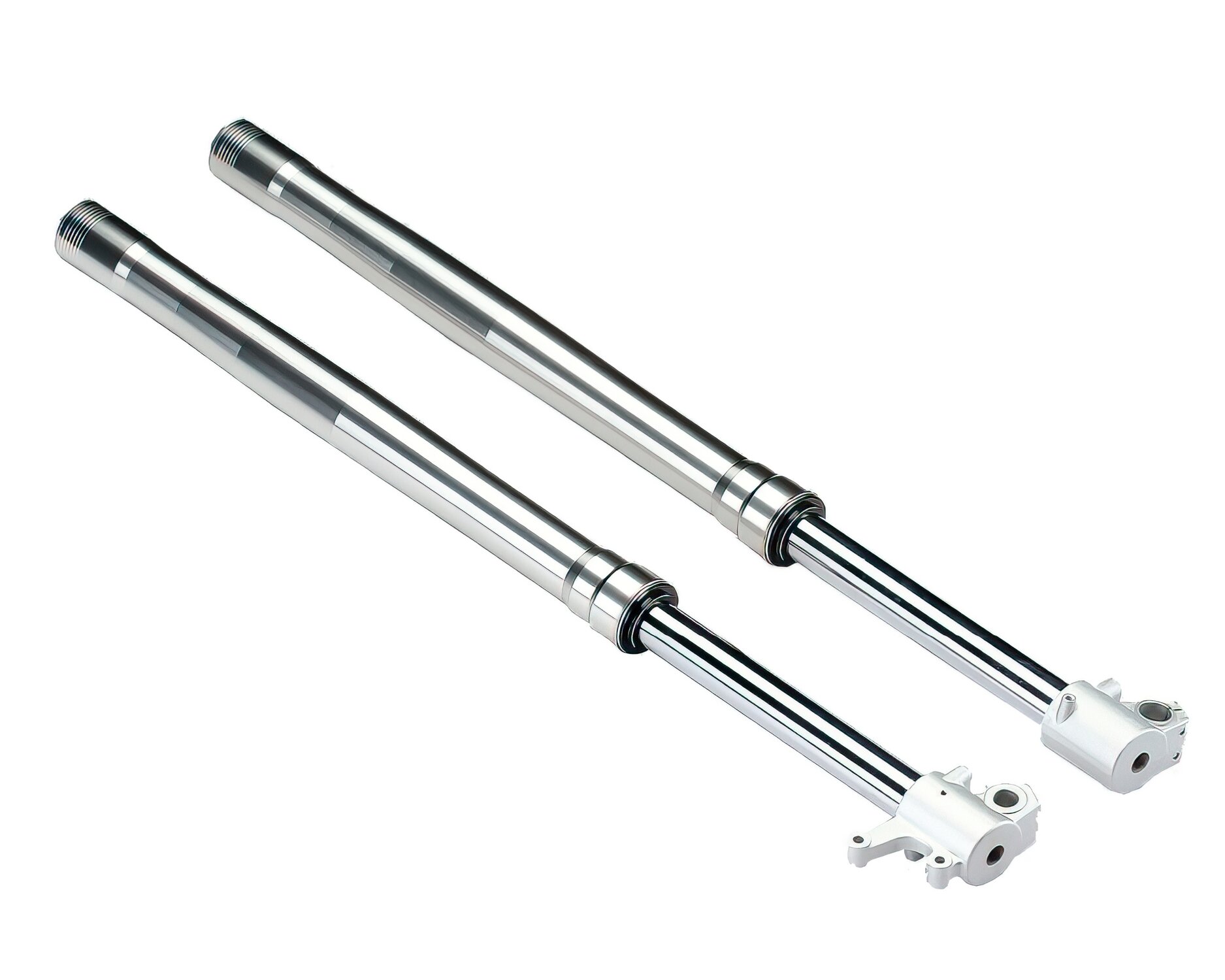 Gabelholme einstellbar silber 800mm - D.48/45mm ZL Pit Bike YCF Bigy