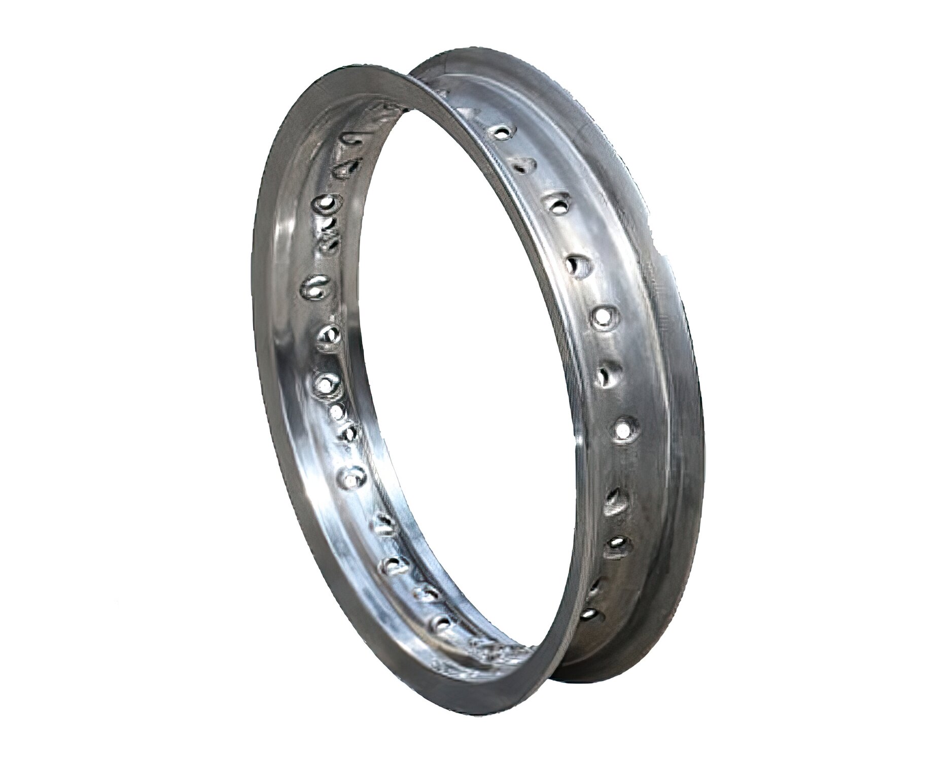 Felge vorn Alu 7116 14x1,40 silber Pit Bike / Dirt Bike