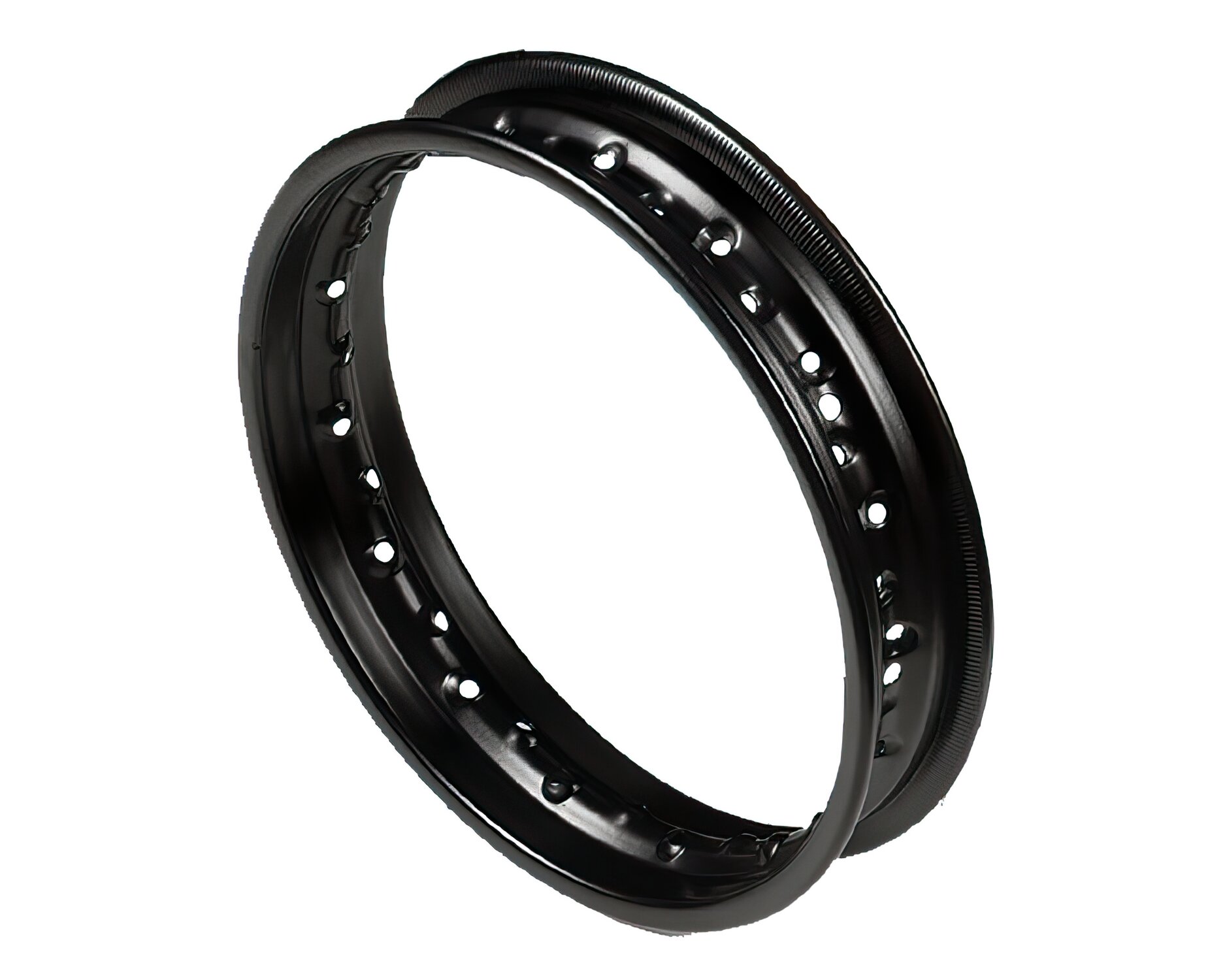 Felge vorn / hinten Stahl 12x1,85 schwarz Pit Bike / Dirt Bike