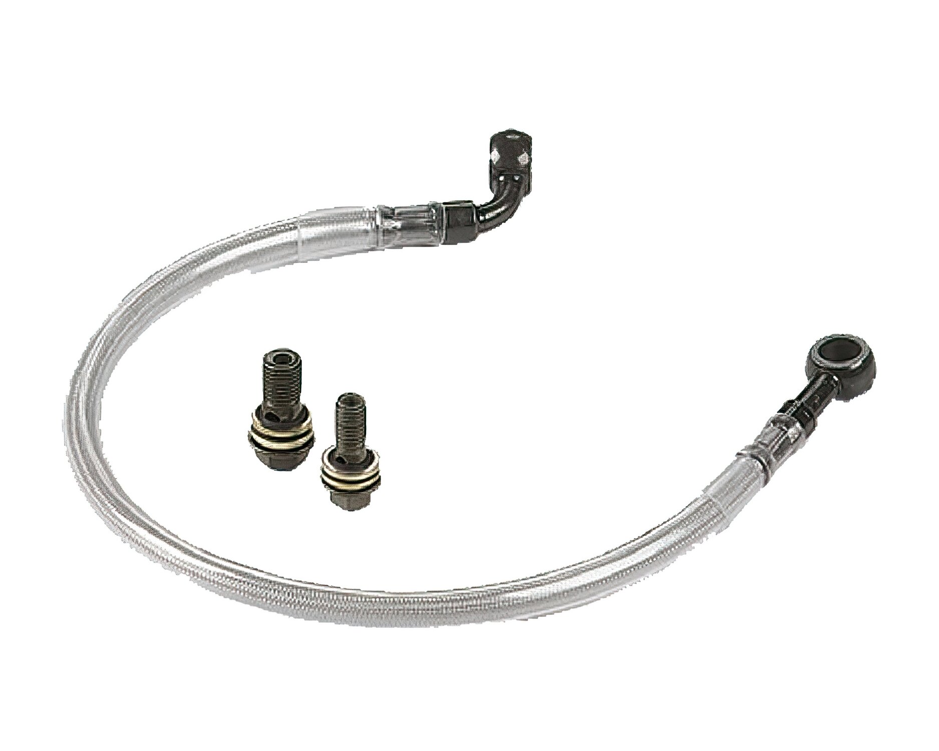 Bremsleitung hinten 465mm - Banjo 10/10mm YCF Pit Bike