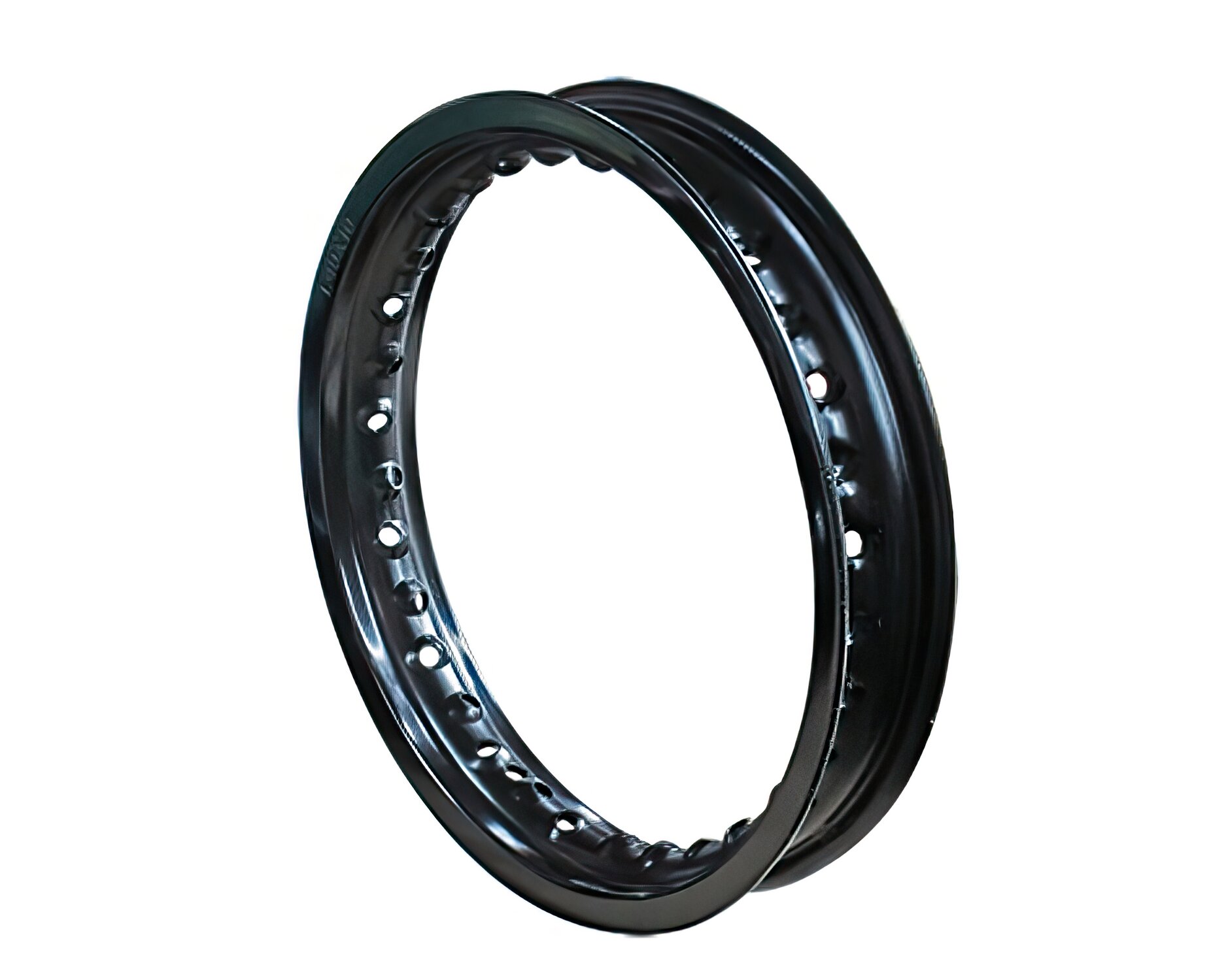 Felge Stahl 10x1,40 schwarz Pit Bike / Dirt Bike