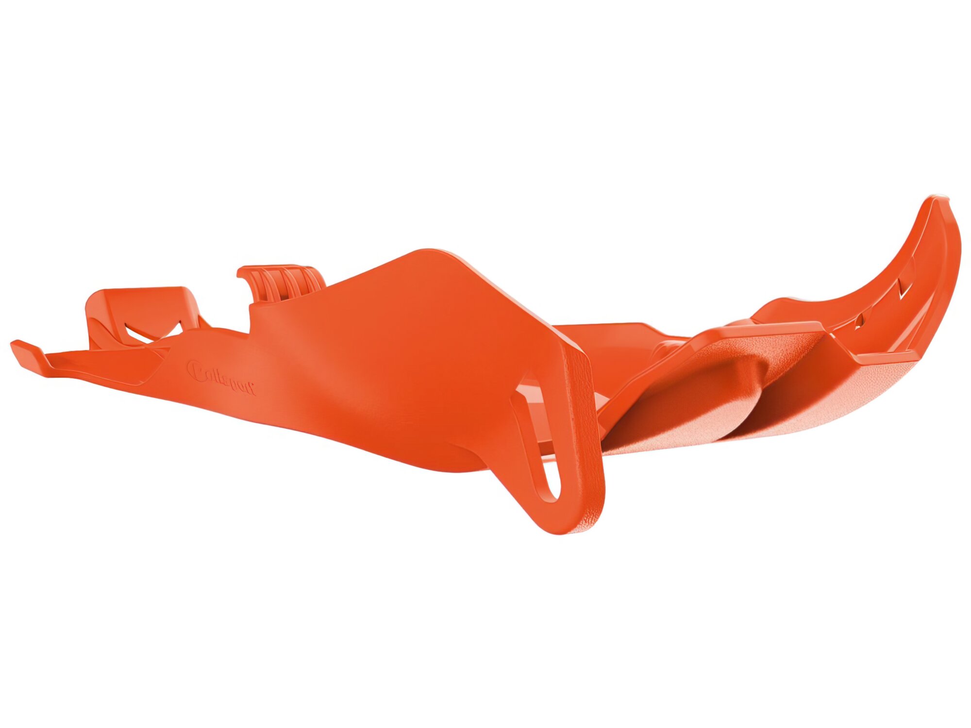 Skid Plate mit Umlenkschutz Polisport Fortress PHD orange Husqvarna TC 250 / TE 300