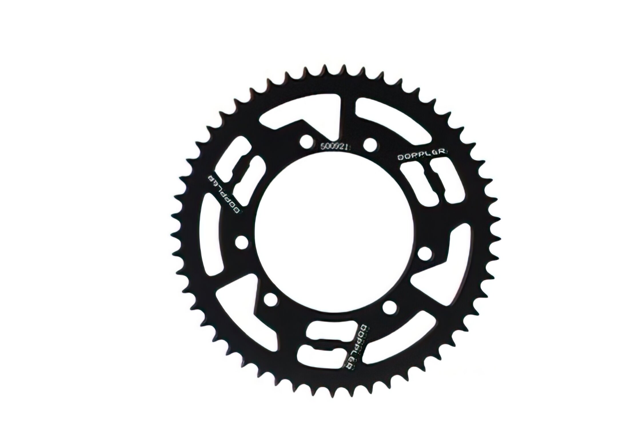 Kettenrad 53 Zähne - 420 Doppler Alu CNC schwarz Rieju MRT