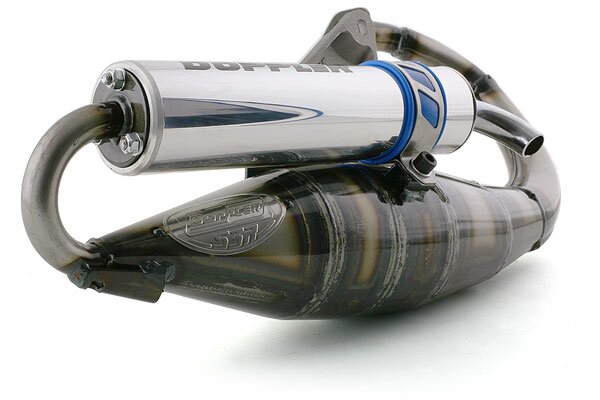 Auspuff Doppler S3R New Type Minarelli stehend