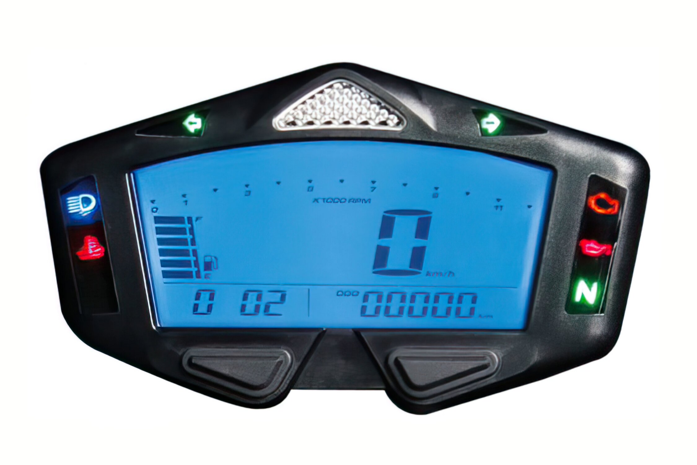 Tachometer KOSO Digital Cockpit DB-03R mit Ganganzeige  mit Straßenzulassung