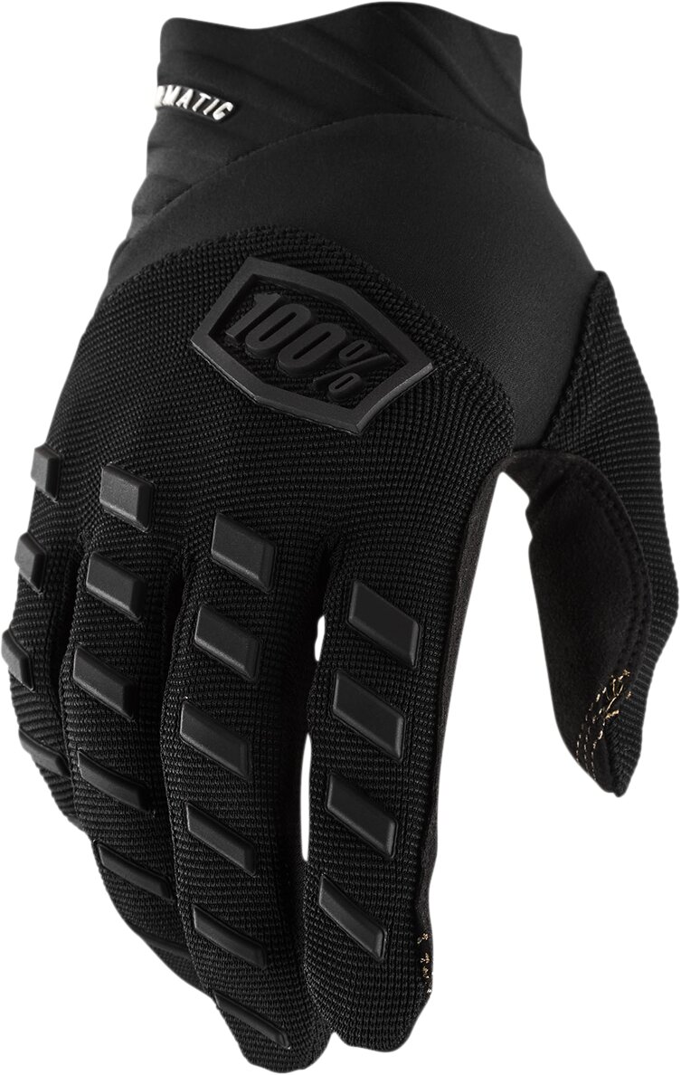 Motocross Handschuhe 100% Airmatic schwarz/dunkelgrau S