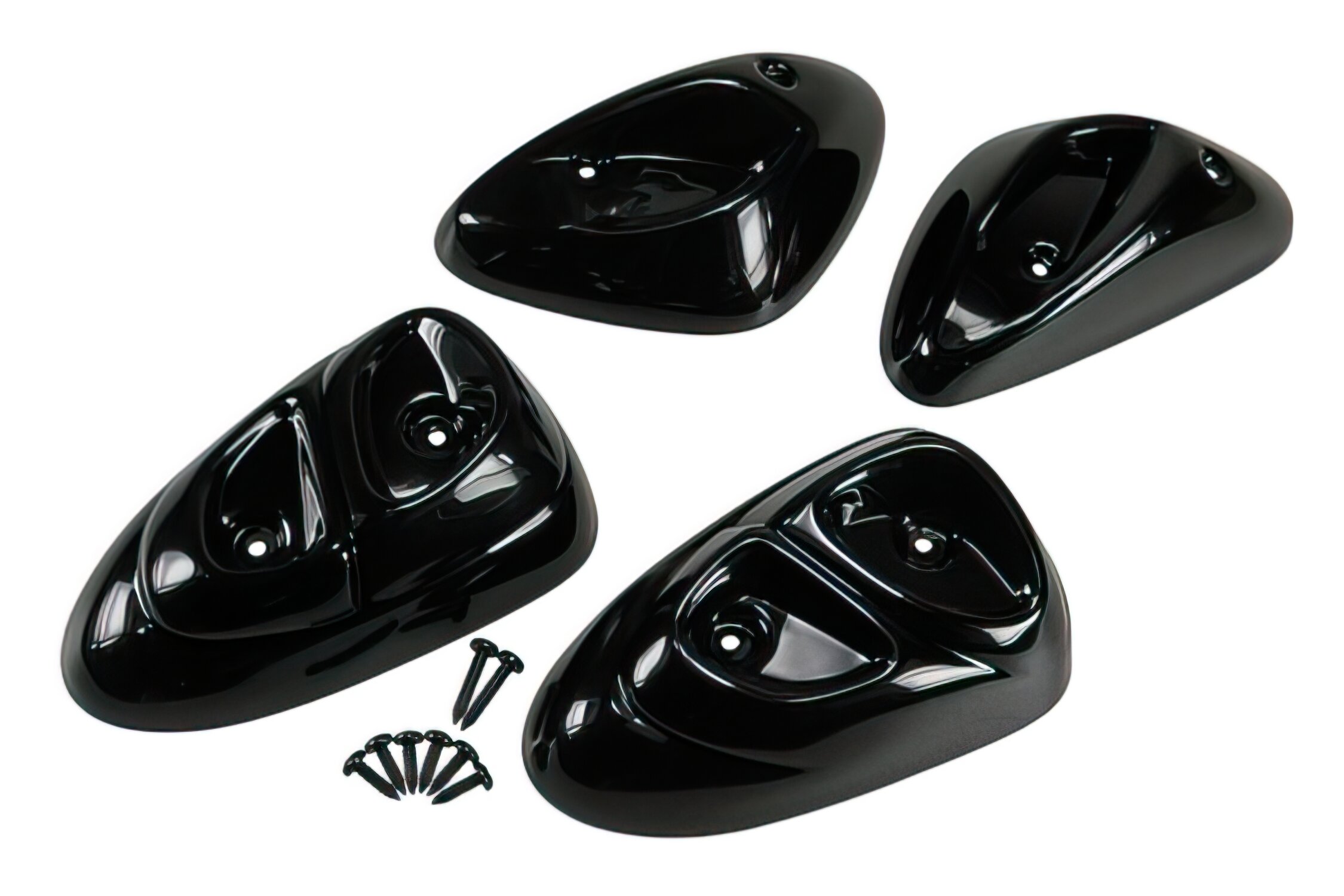 Seitenprotektoren BCD MBK Stunt / Yamaha Slider schwarz