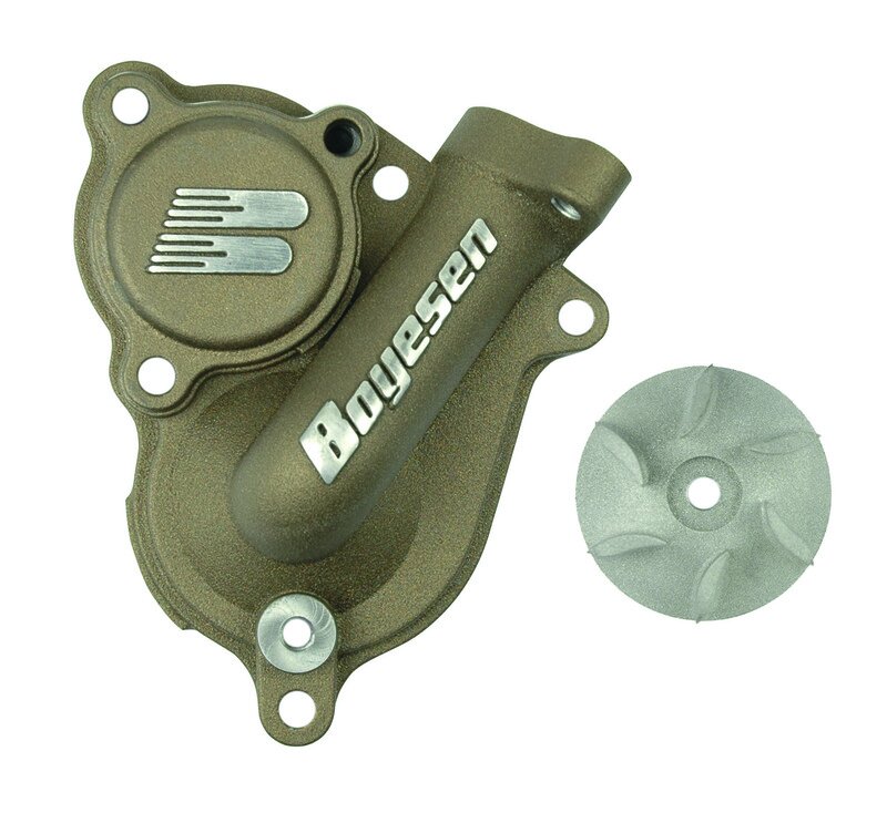Wasserpumpe Supercooler Boyesen KTM / Husqvarna FC / SX-F 450 ab 2023 magnesium
