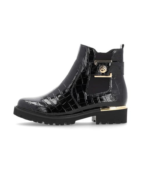 Synthetik Lack Chelsea Boot