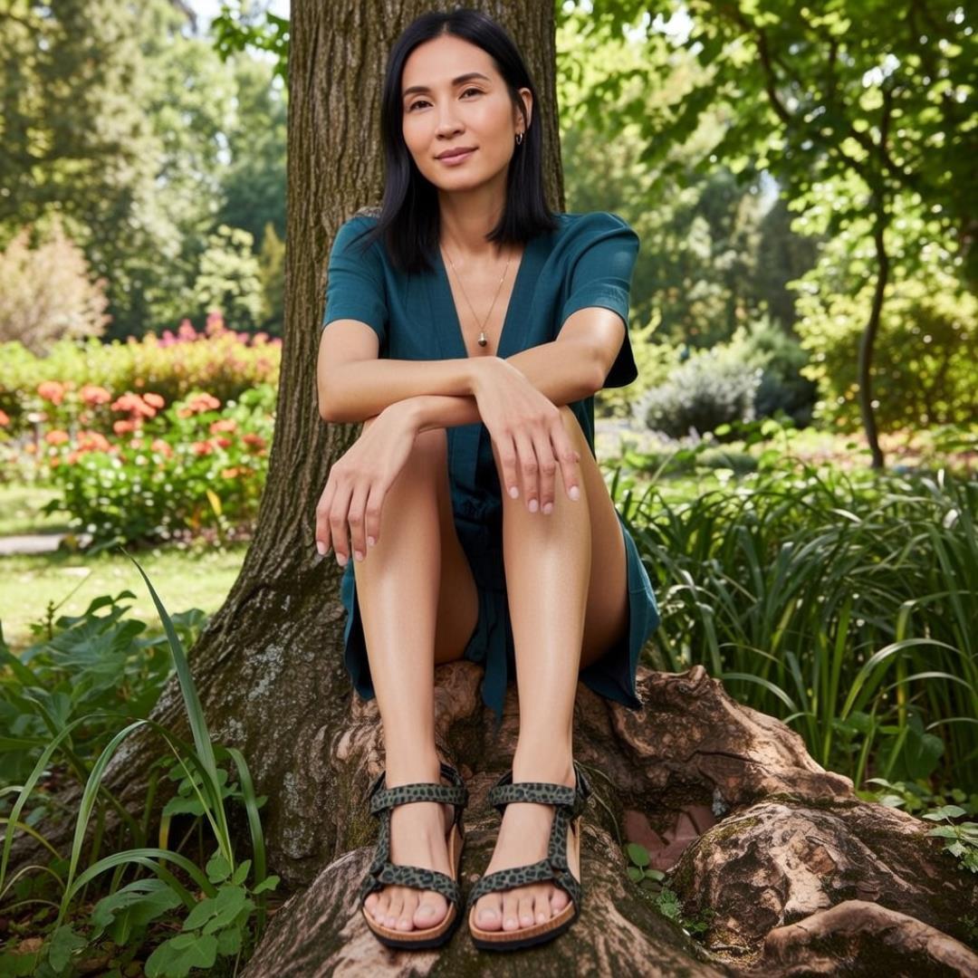 Grand Step Shoes Sandalen Levi Leo oliv 40