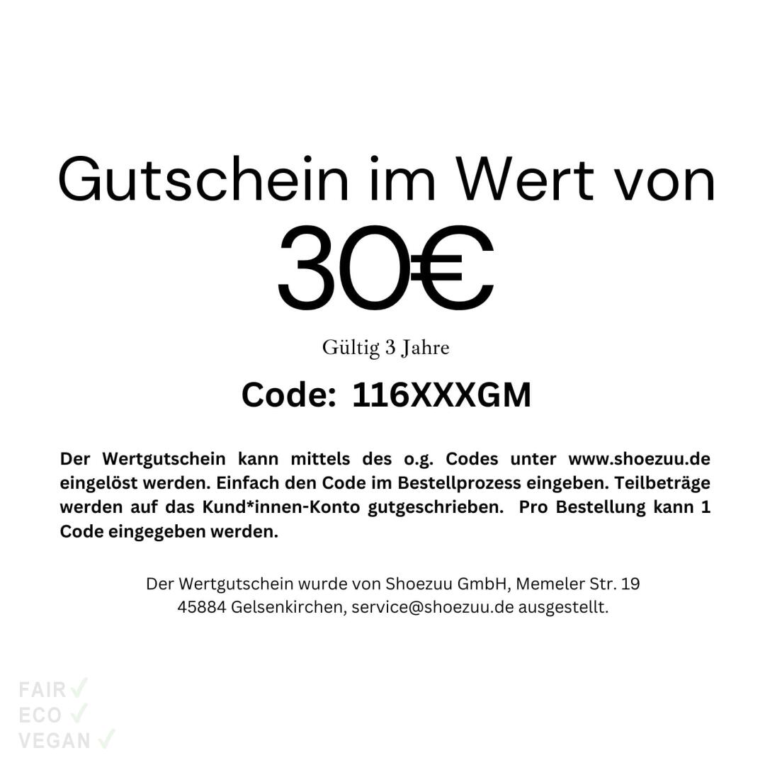 Shoezuu Gutschein 15 bis 200€