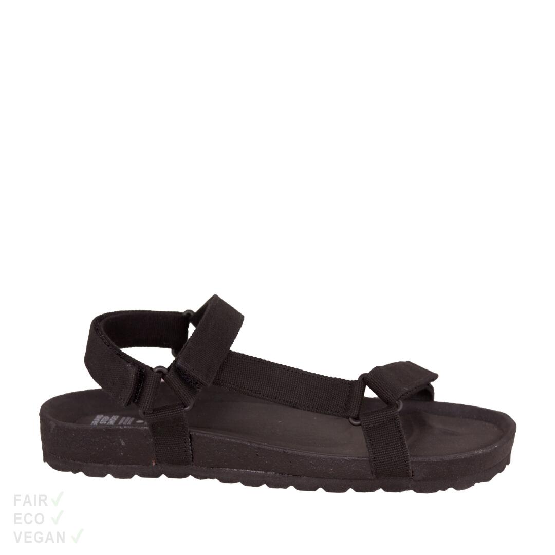 Grand Step Shoes Sandalen Leo schwarz 46