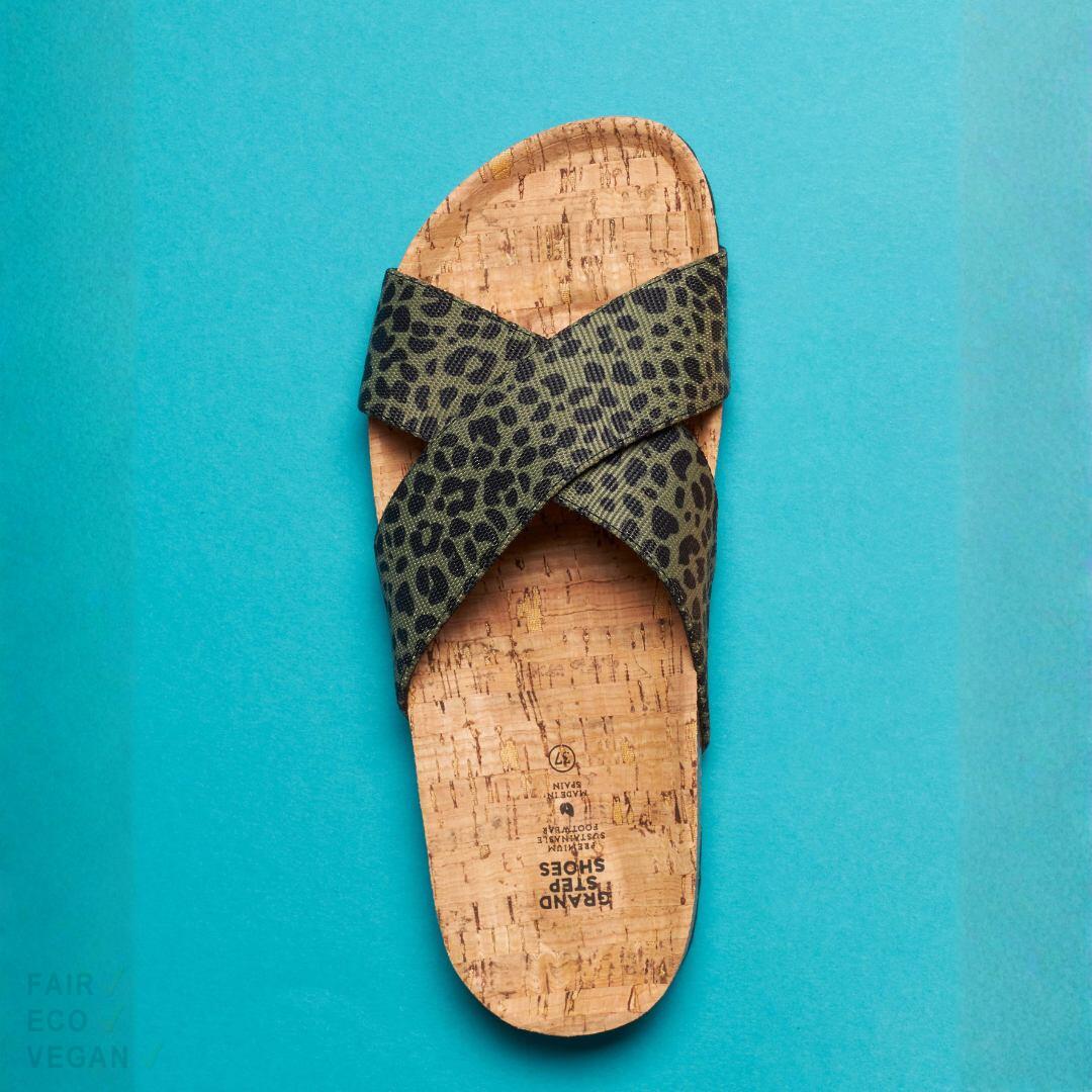 Grand Step Shoes Sandalen Lilo Leo oliv 41