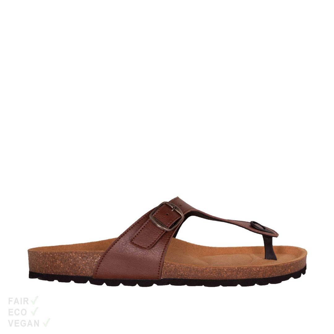 Shoezuu Toe Post Sandalen nut 39