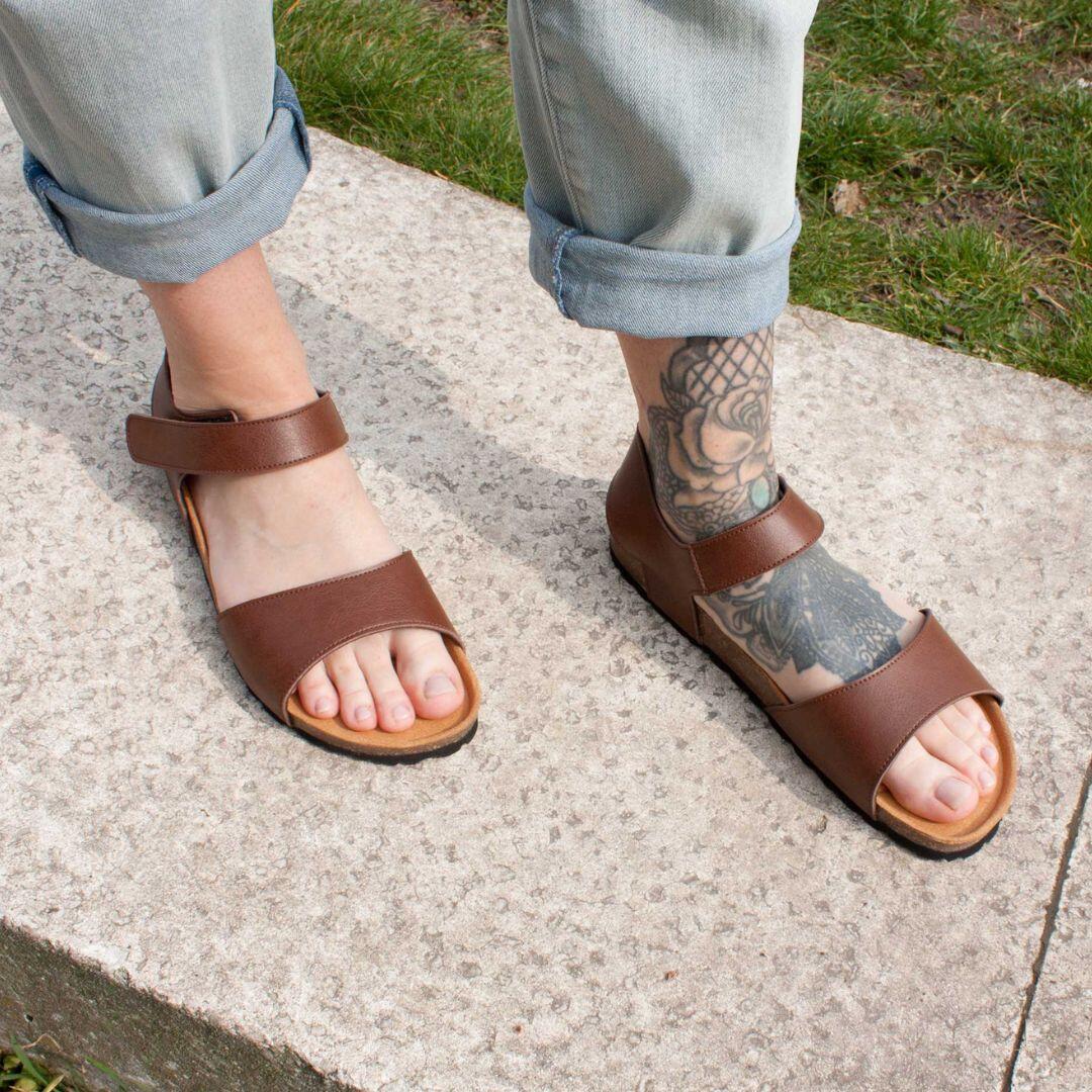 Shoezuu Sandalen Marian nut 42