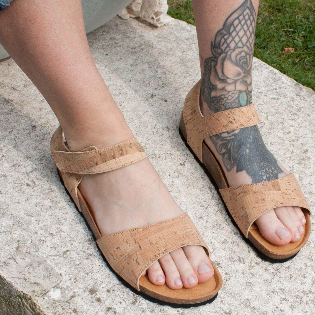 Shoezuu Sandalen Marian cork 37