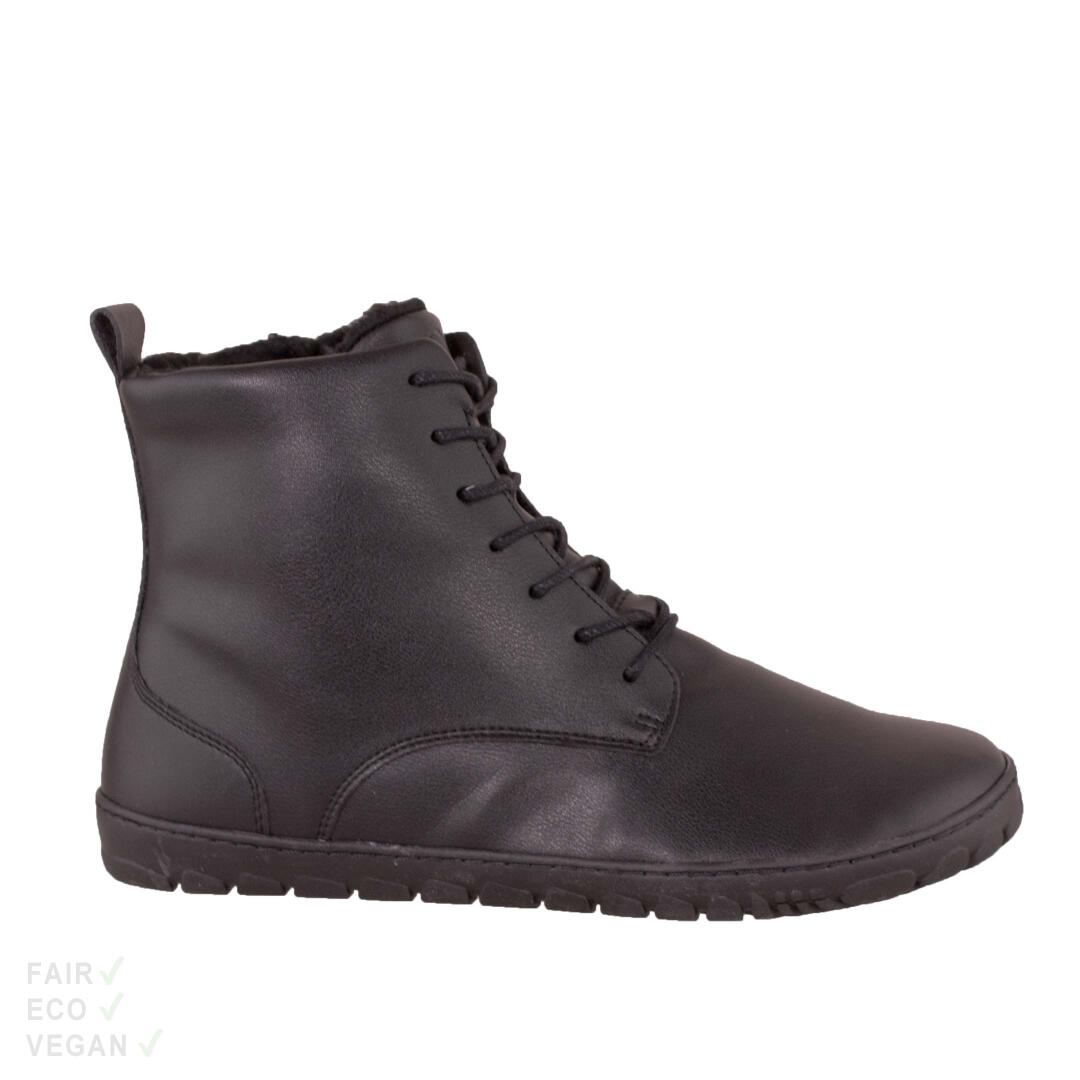 Zaqq Barfußschuhe QUINTIC Winter schwarz 45