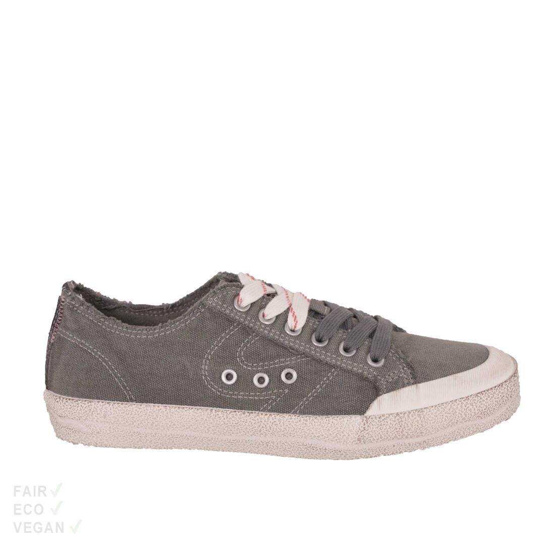 Natural World Eco Vintage Sneaker gris claro