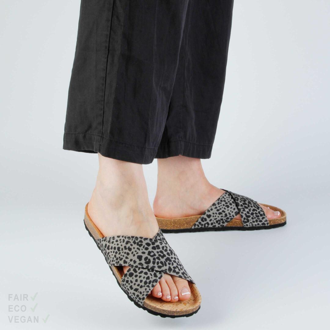 Grand Step Shoes Sandalen Lilo Leo grau 40