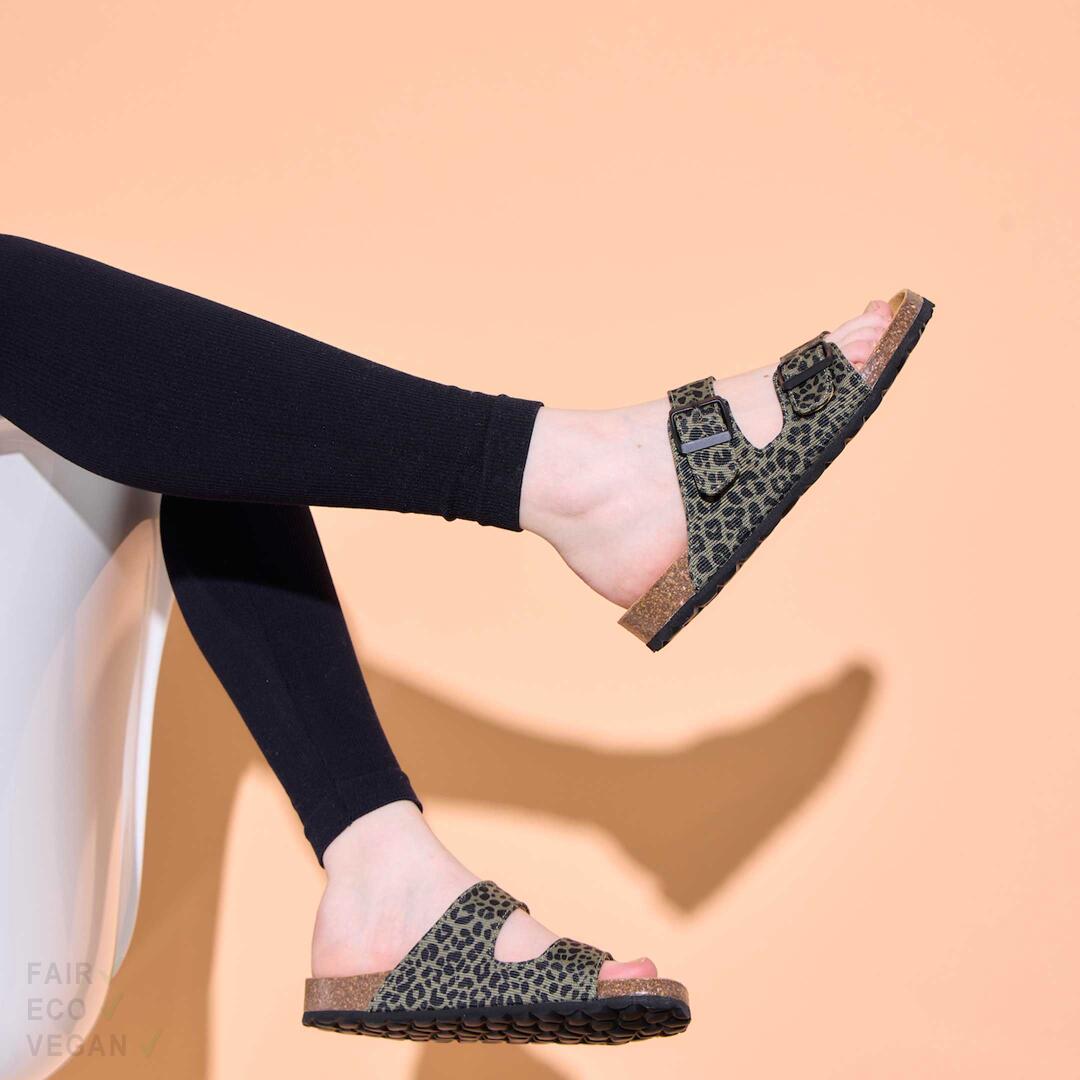 Grand Step Shoes Sandalen Luni Leo olive 40