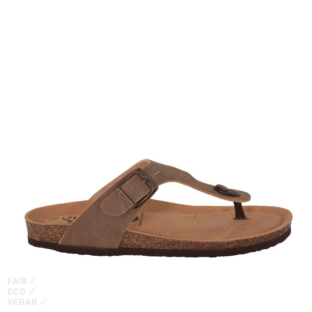 Plakton Sandalen 2 Farben Zehentrenner Bolero Tapir braun 37