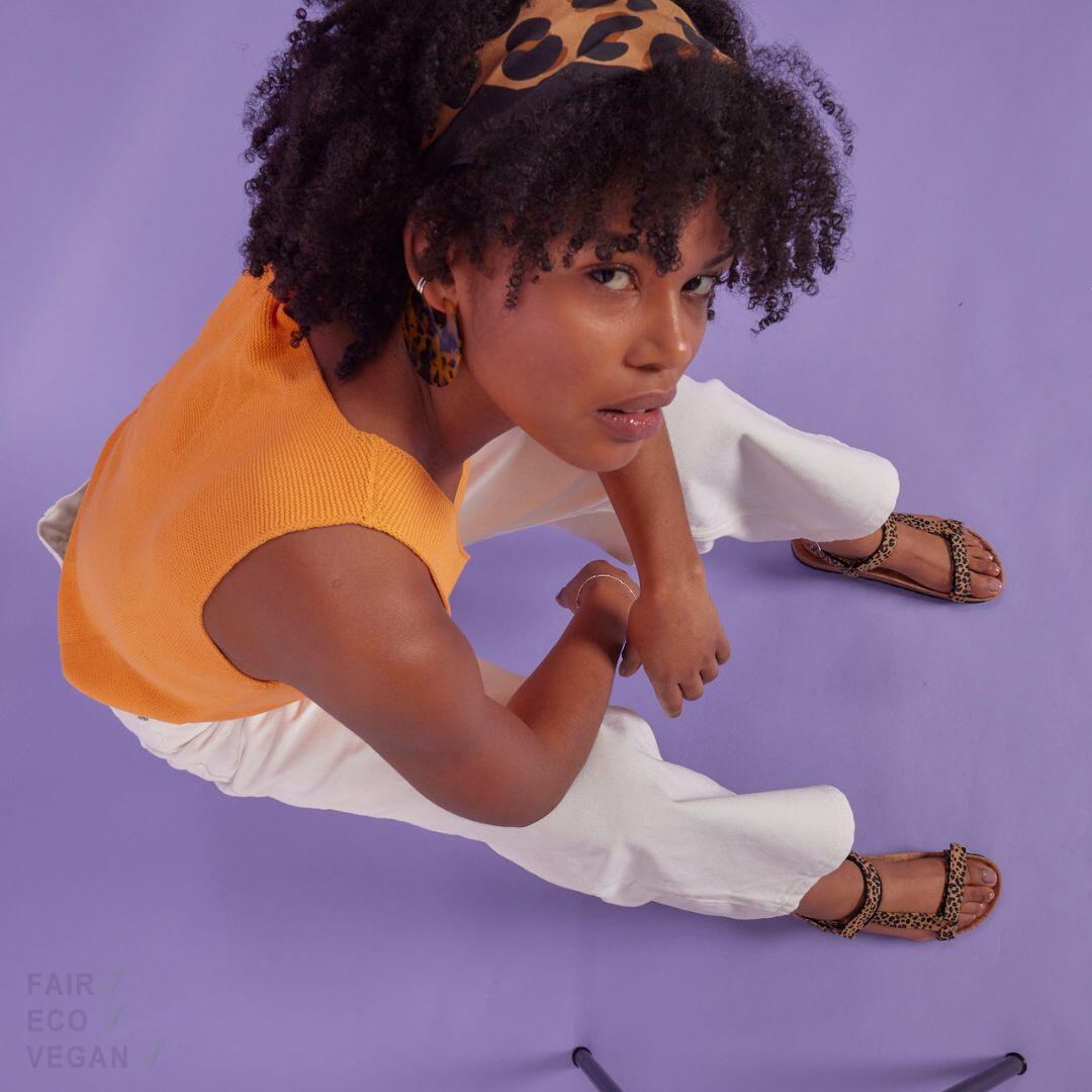 Grand Step Shoes Sandalen Levi Leo camel 39