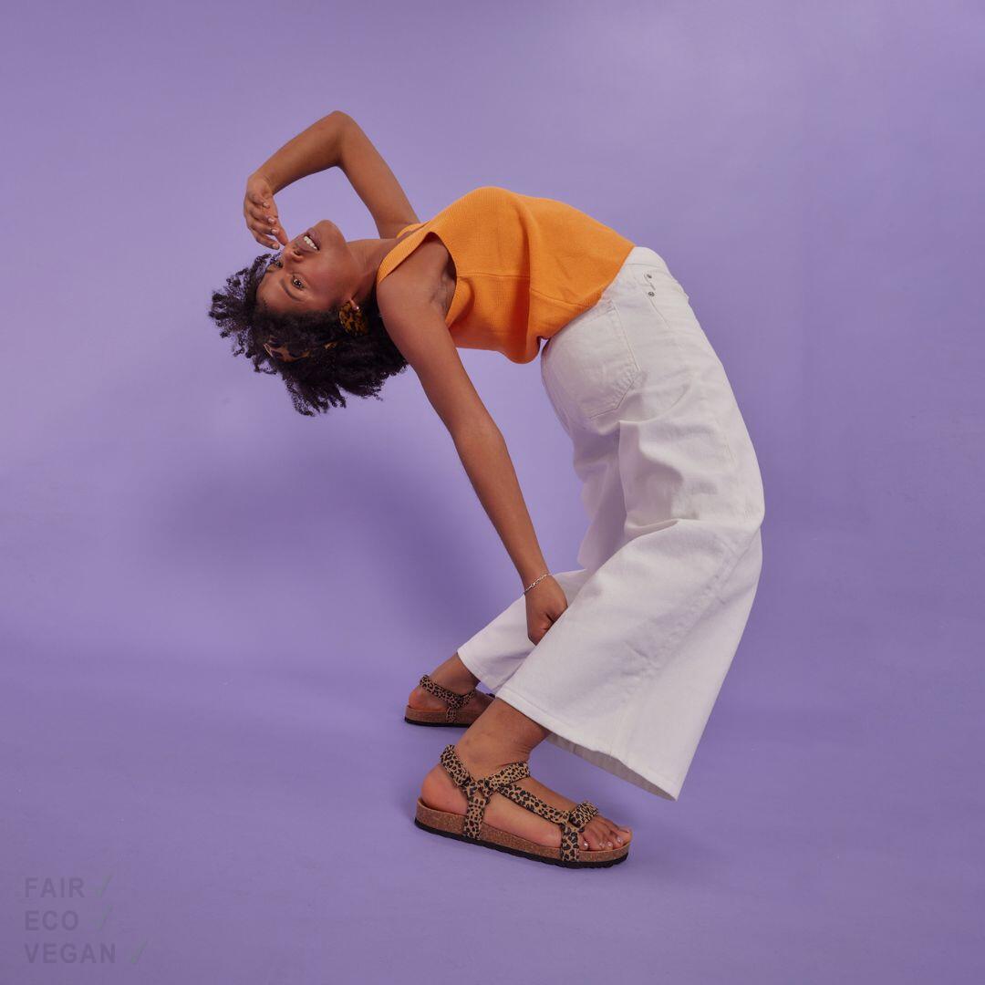 Grand Step Shoes Sandalen Levi Leo camel 43