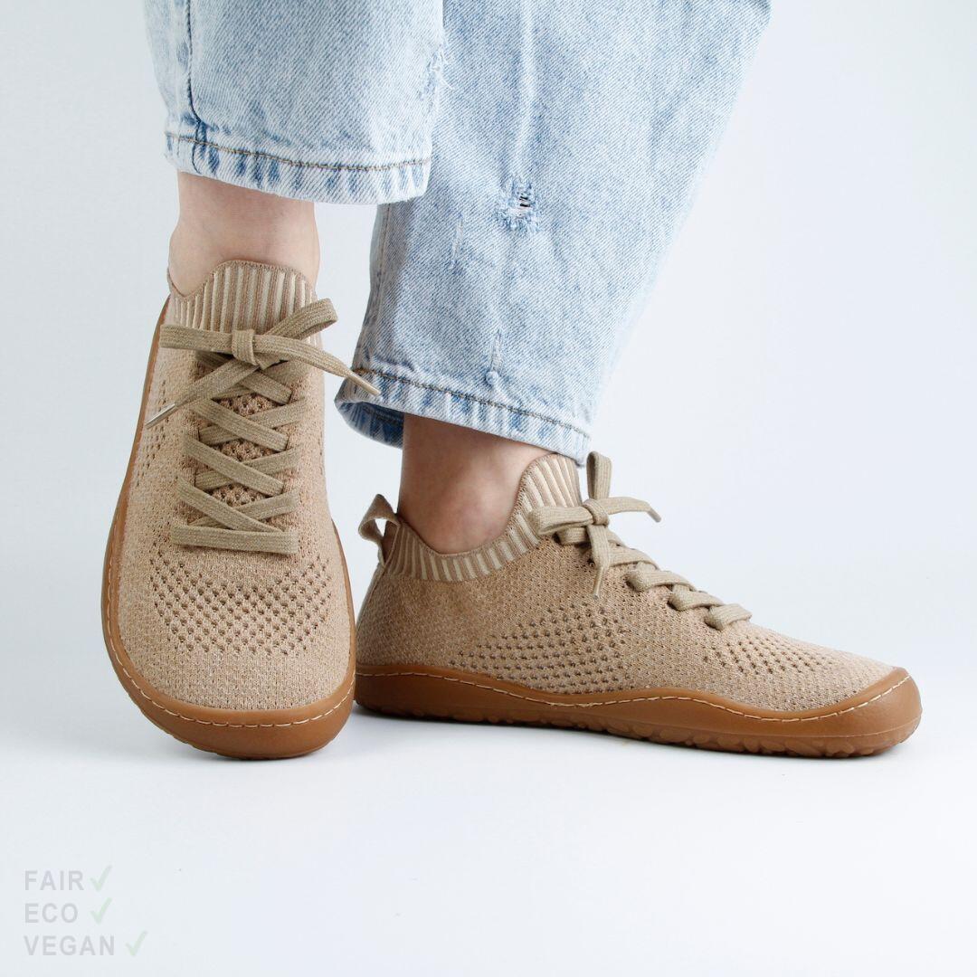 Grand Step Shoes Barfußschuhe Essence caramel 40
