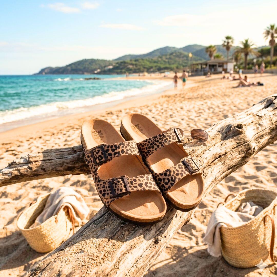 Grand Step Shoes Sandalen Luni Leo camel 37