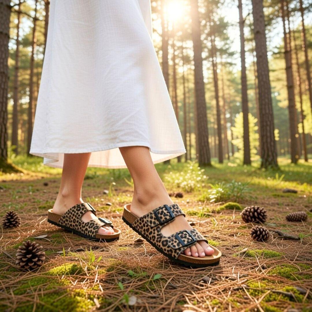 Grand Step Shoes Sandalen Luni Leo camel 38