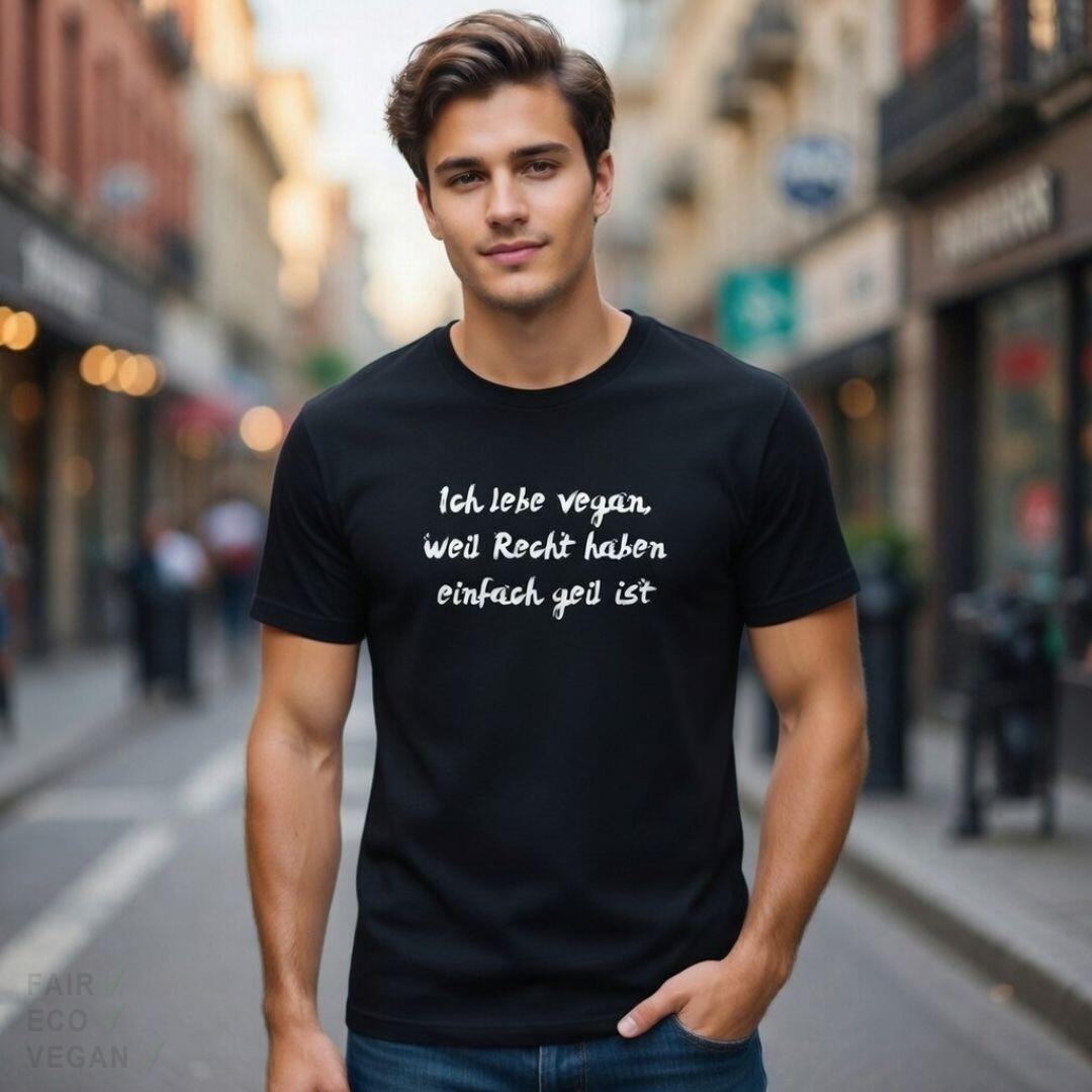 (Edition 2026) T-Shirt Ich lebe vegan...