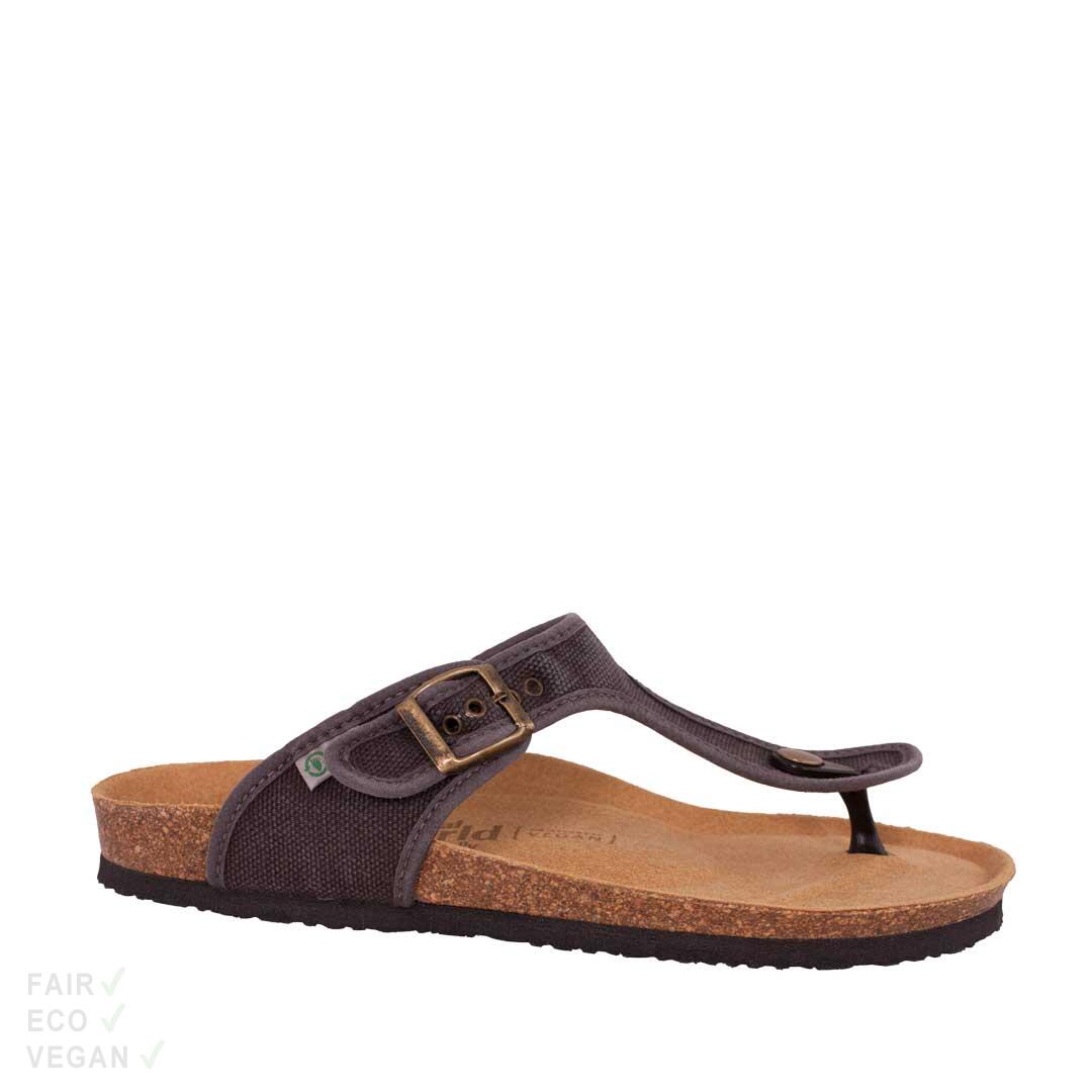 Natural World Eco Dorian Sandalen schwarz 47