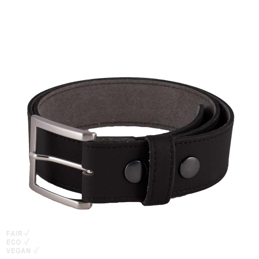 Veganer Gürtel Vegetarian Shoes Snapper Belt 75