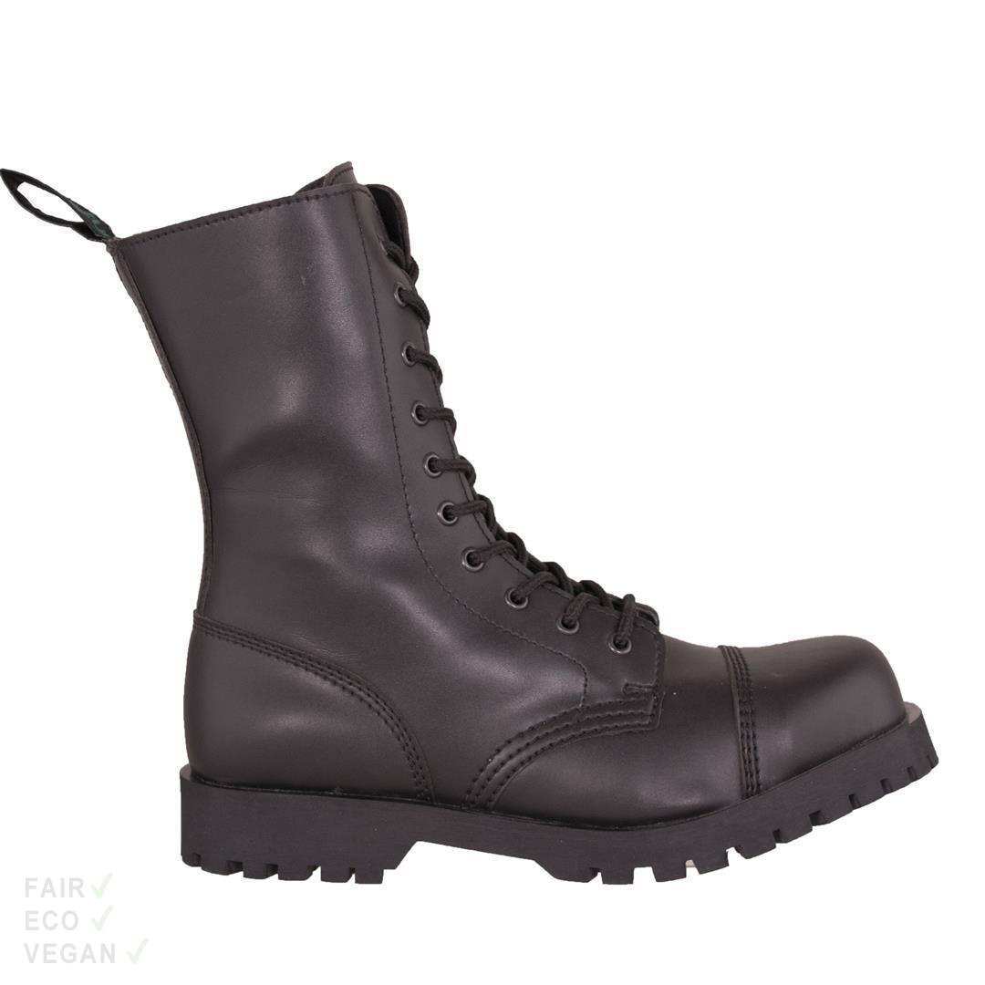 Shoezuu 10 Eye Ranger Zip Boots Steel Caps