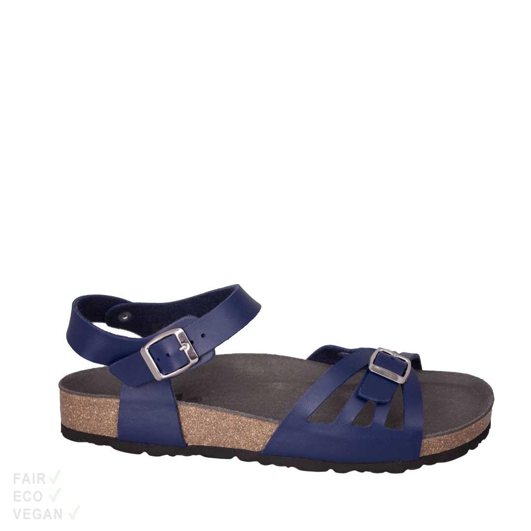 Vegetarian Shoes Paros Sandalen navy