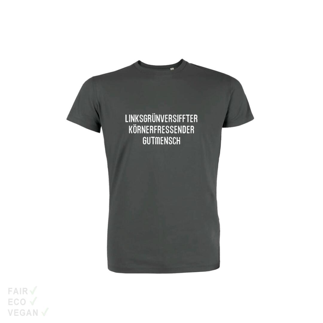 T-Shirt grau Linksgrünversiffter (ausverkauf Modell 2025)